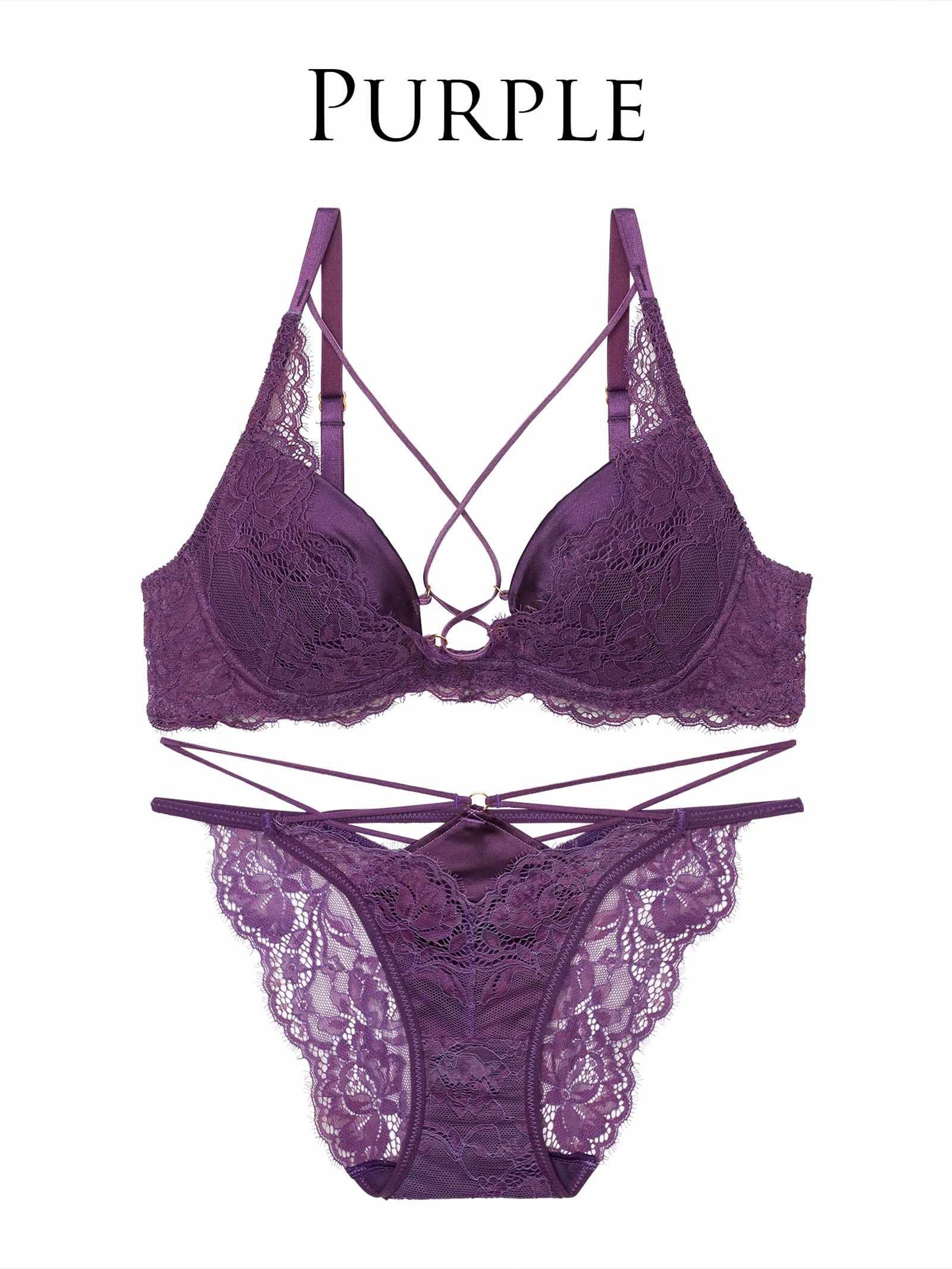 10/1新作!【Reinest】スパイシーサテンレーシィブラジャー&バック透けフルバックショーツ