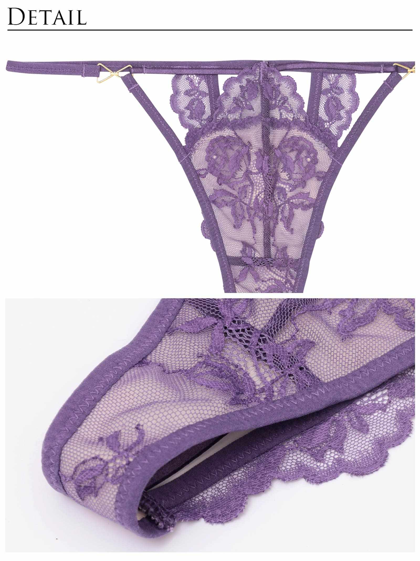 7/16新作!!【永尾まりや着用】【Reinest】ヌーディパルフェ背中魅せブラジャー&バック透けTバックショーツ