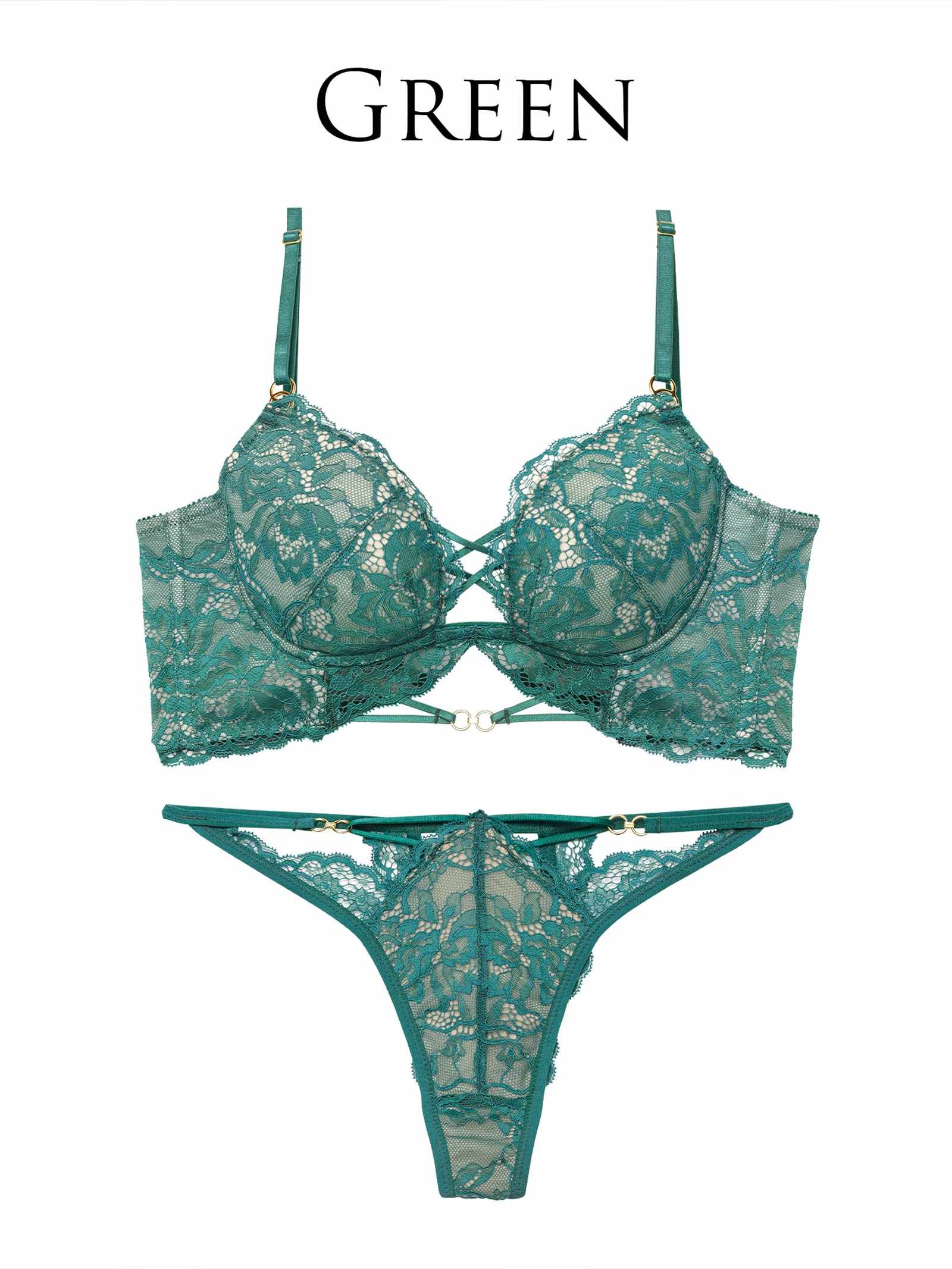 3/9新作!【Reinest】アリュールノクターンレース背中魅せブラジャー&バック透けTバックショーツ