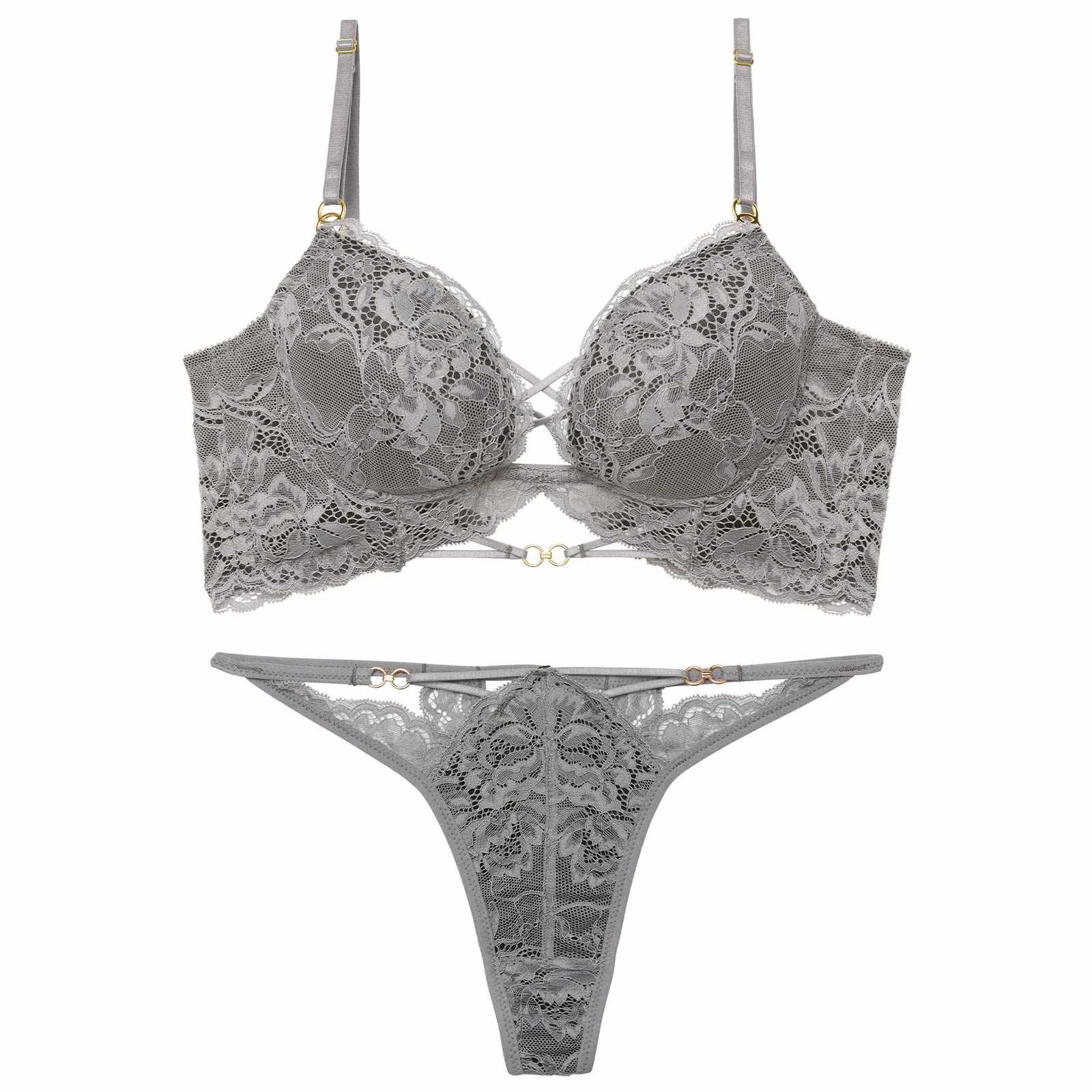 3/9新作!【Reinest】アリュールノクターンレース背中魅せブラジャー&バック透けTバックショーツ