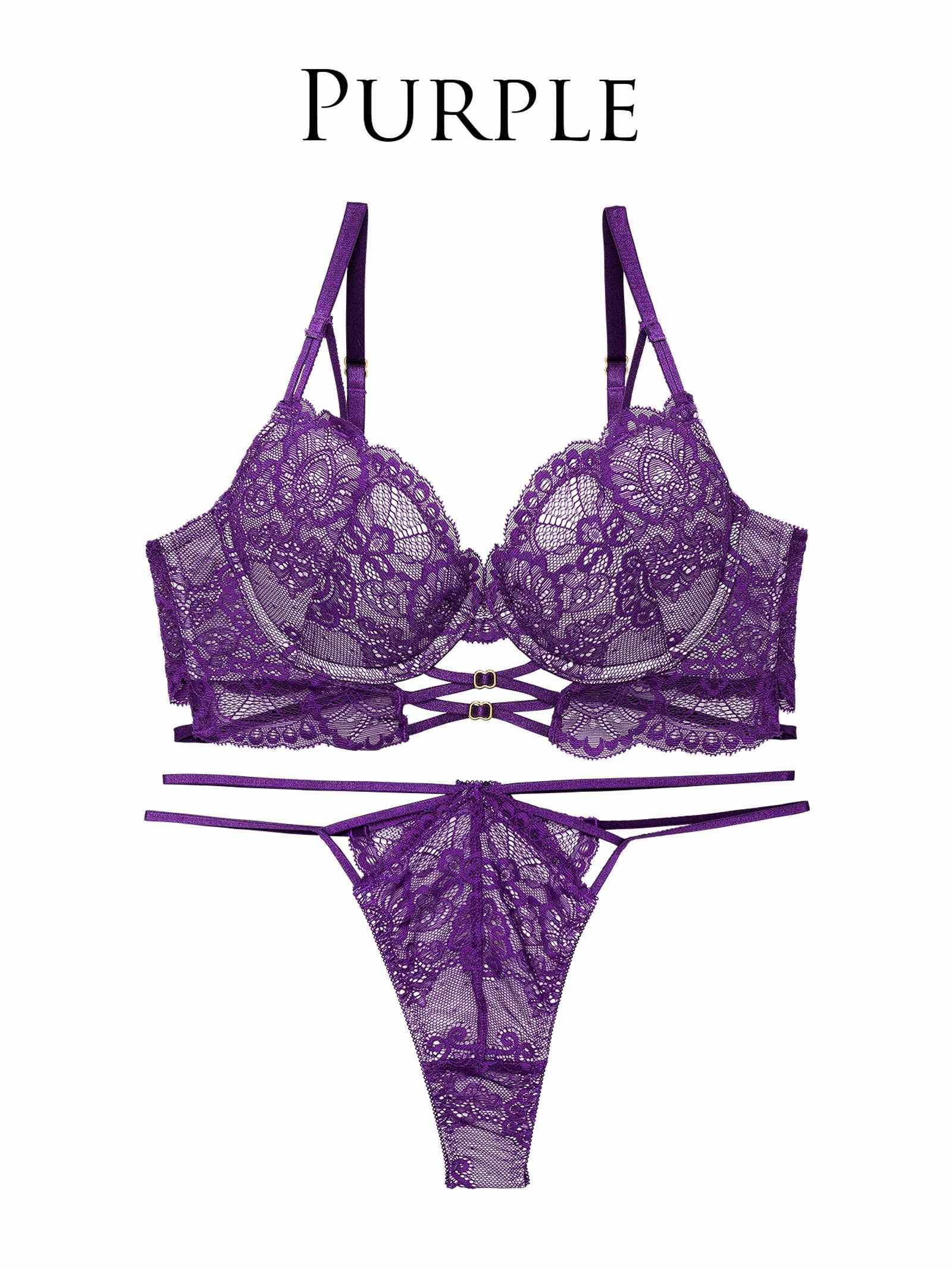 4/25新作!【永尾まりや着用】【Reinest】アラベスクレーシィストリングブラジャー&バック透けTバックショーツ