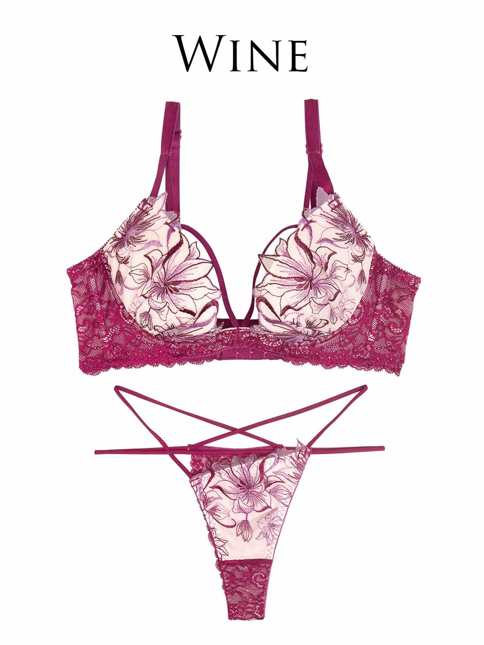 6/13新作!!【永尾まりや着用】【Reinest】ミューズリリーカットレーシィ育乳脇高★魔法のブラジャー&バック透けTバックショーツ