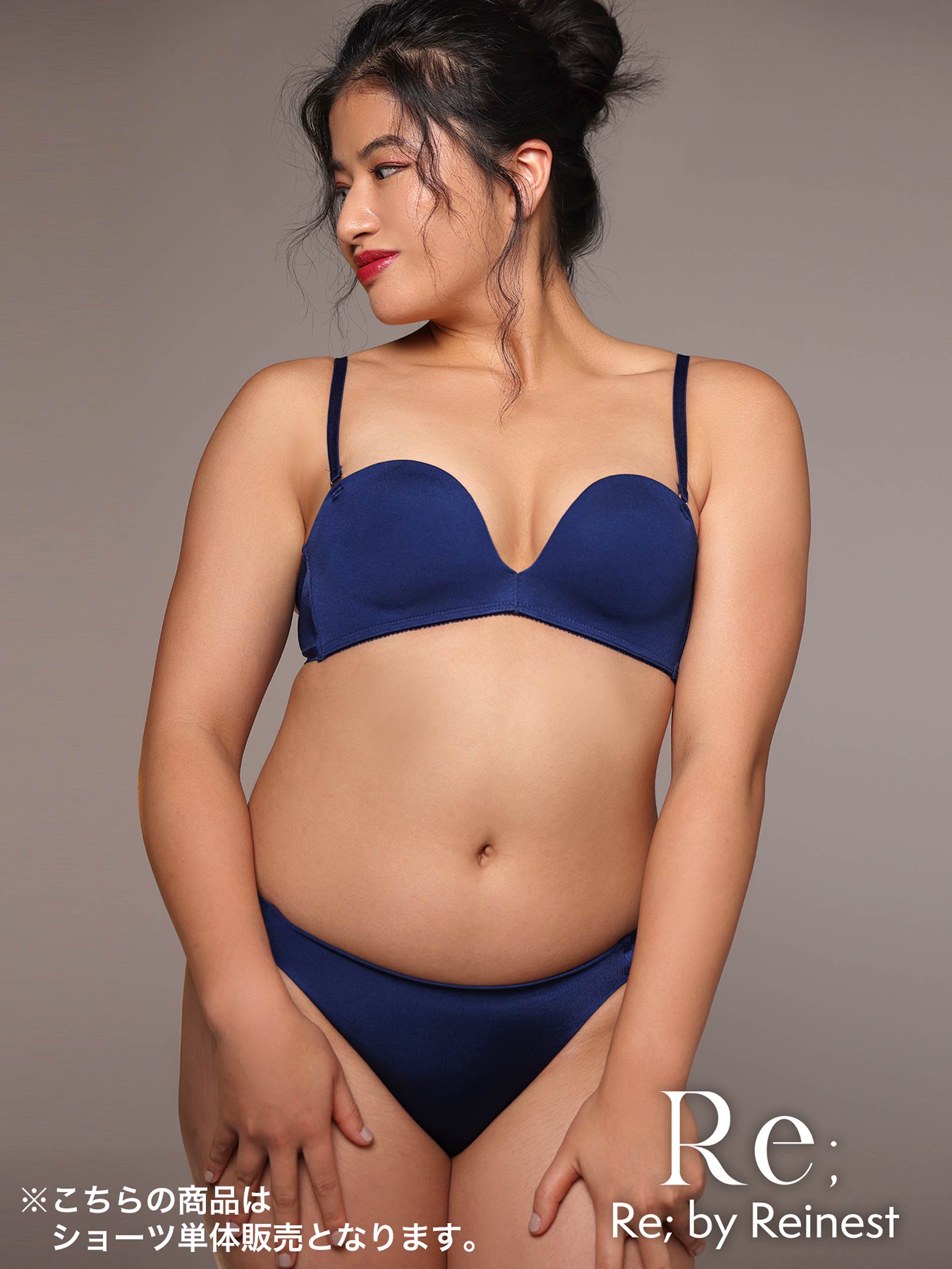 【Re;by Reinest】DIVA BRA series Seamless Shorts/シームレス単品フルバックショーツ