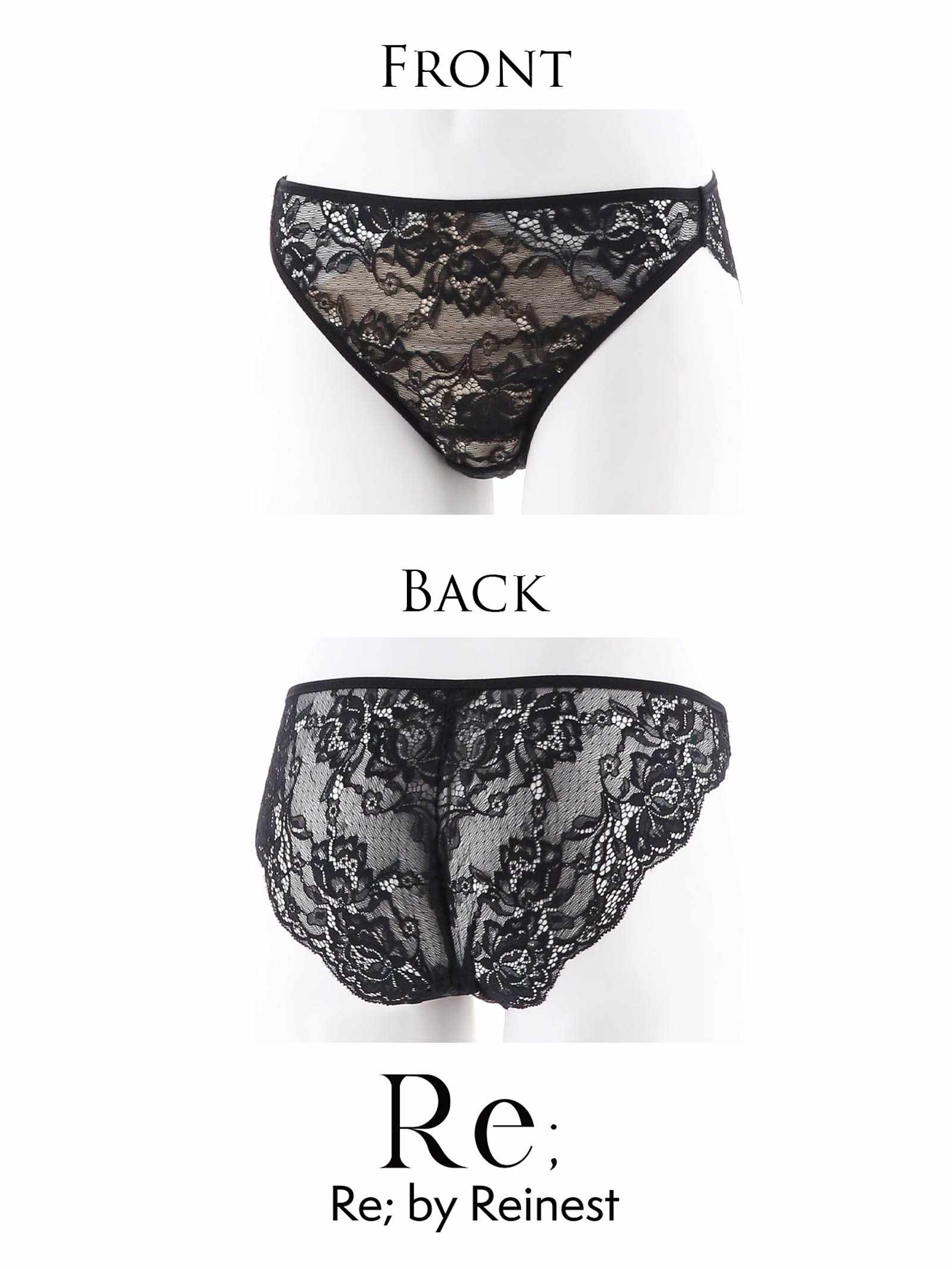 【Re;by Reinest】DIVA BRA series 24h Souffle Shorts/24h スフレ単品フルバックショーツ