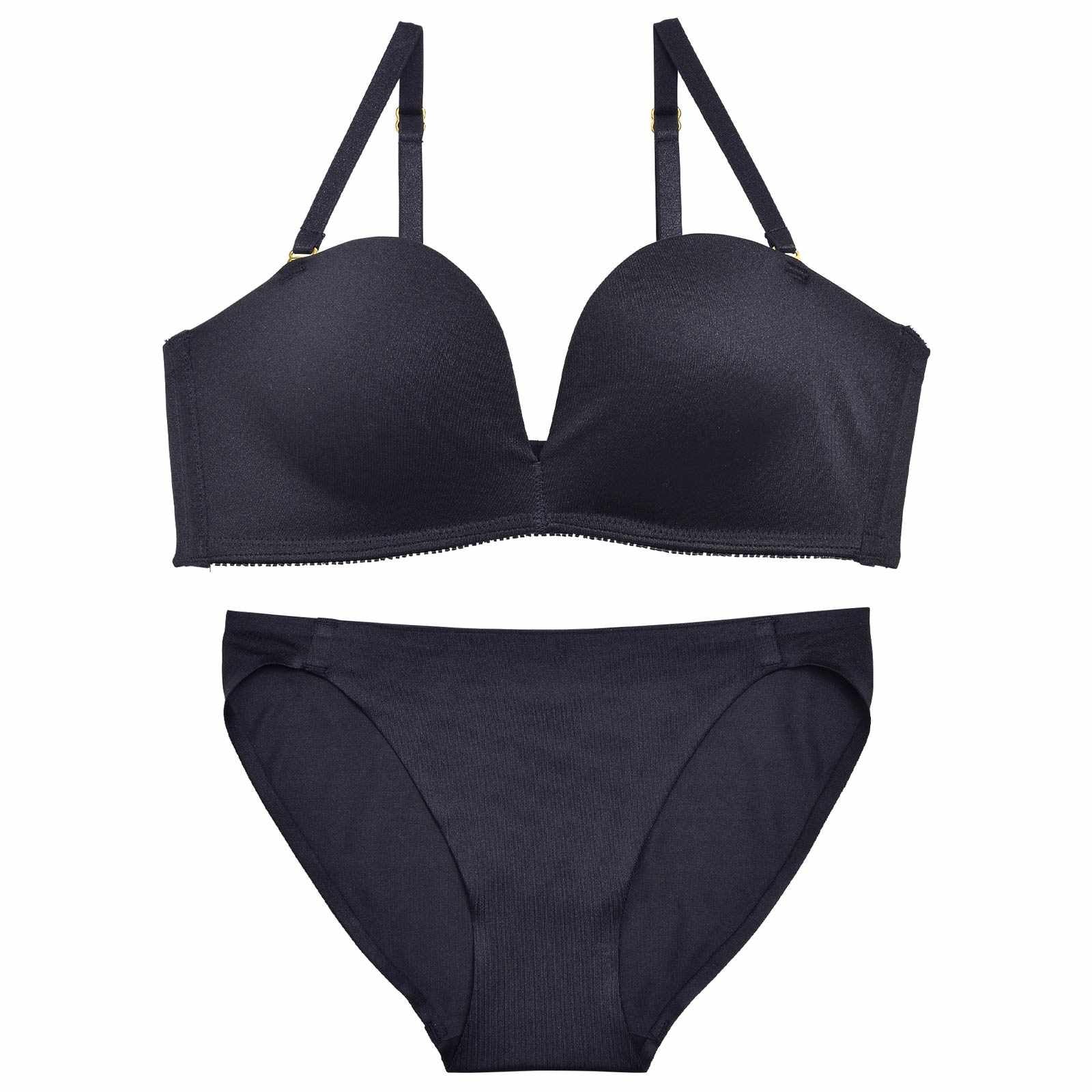 12/24新作!【ノンワイヤー】DIVA BRA series Seamless /シームレス育乳脇高ブラ&フルバックショーツ