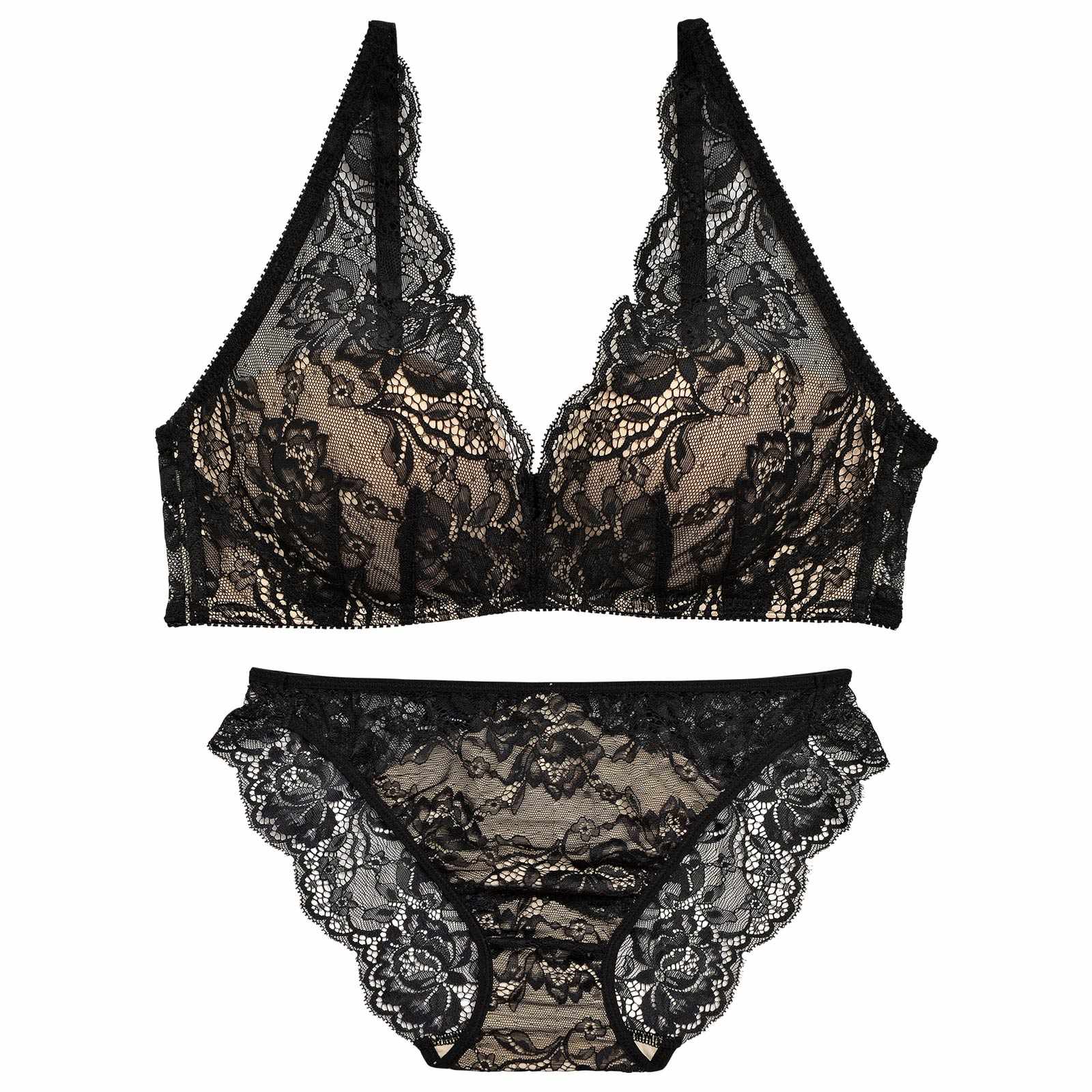 12/24新作!【ノンワイヤー】DIVA BRA series 24h Souffle /24h スフレ育乳脇高ブラ&バック透けフルバックショーツ