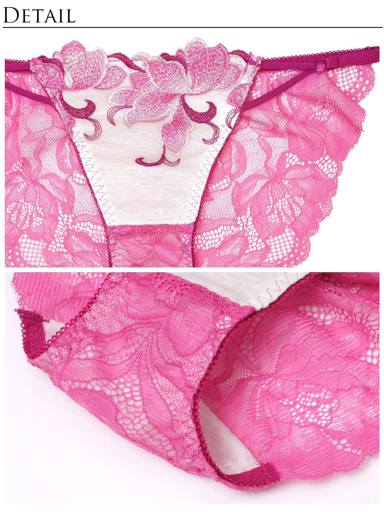 5/12新作!!【永尾まりや着用】【Reinest】ルミナスクイーンフラワーブラジャー&バック透けフルバックショーツ