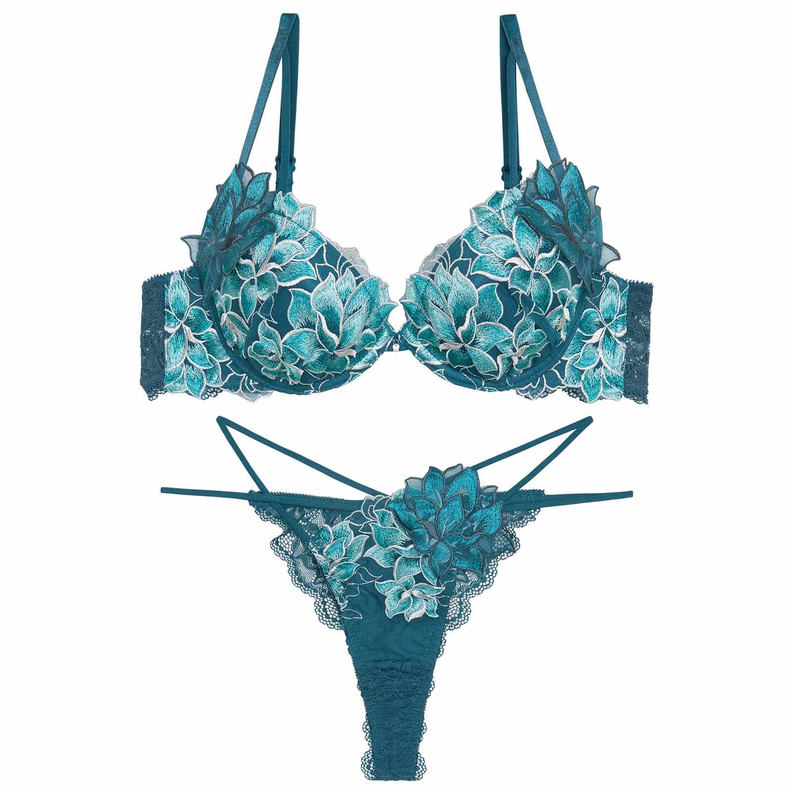 11/13再販!【永尾まりや着用】【Reinest】グラマラスピオニーコードブラジャー&バック透けTバックショーツ