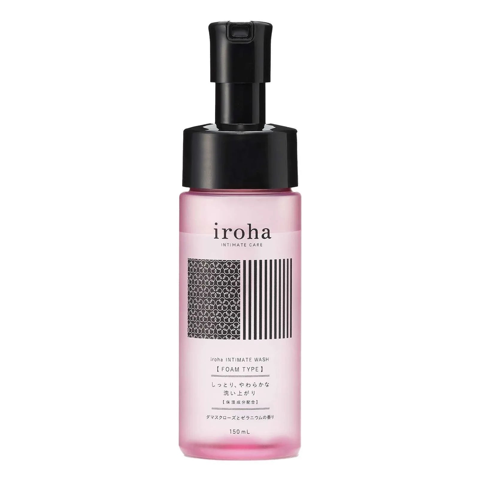 2/5再販!iroha INTIMATE WASH 【FOAM TYPE】ダマスクローズとゼラニウムの香り - 【公式】247Lingerie