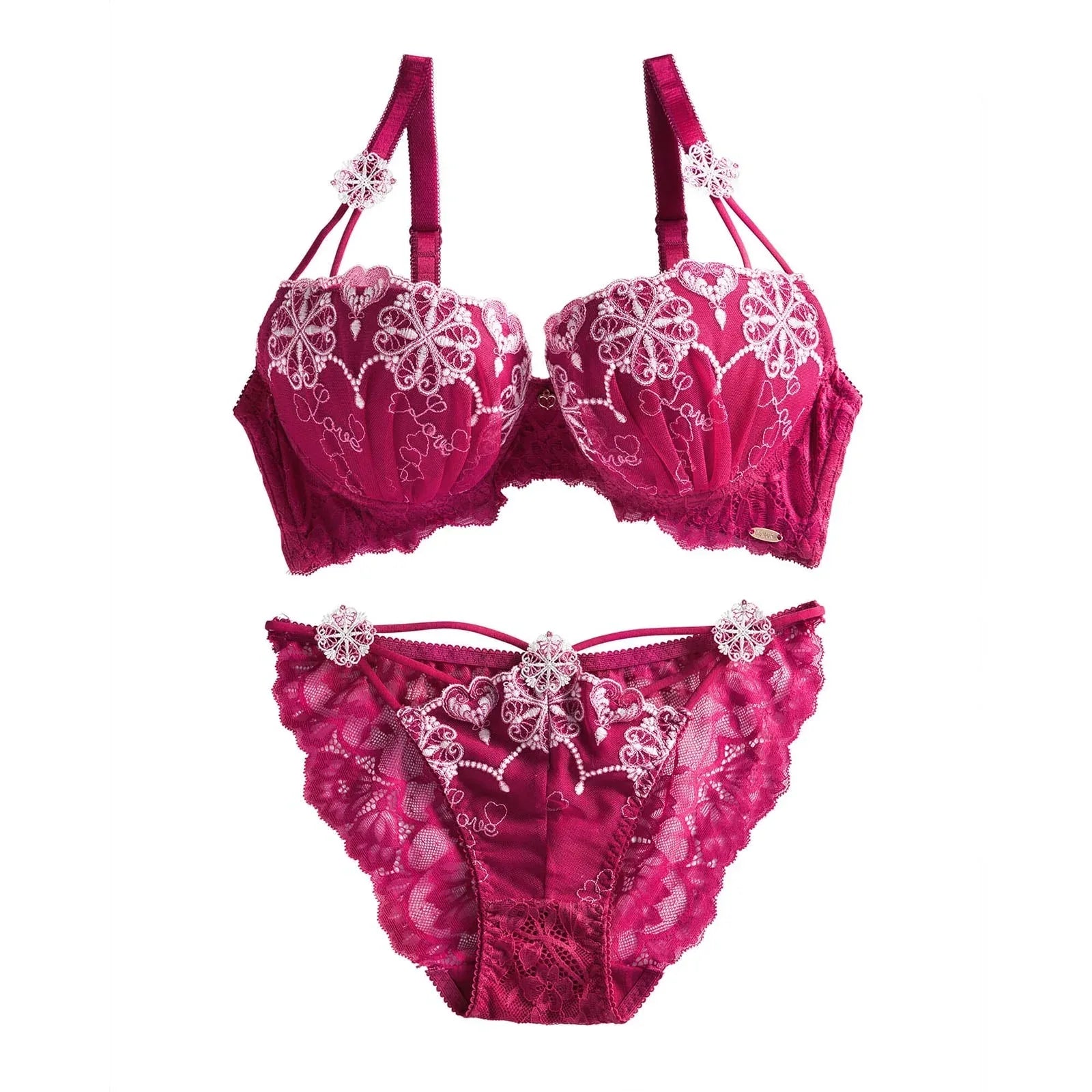 【LEMURA】Glow Heart Lingerie -フルバックセット- - 【公式】247Lingerie
