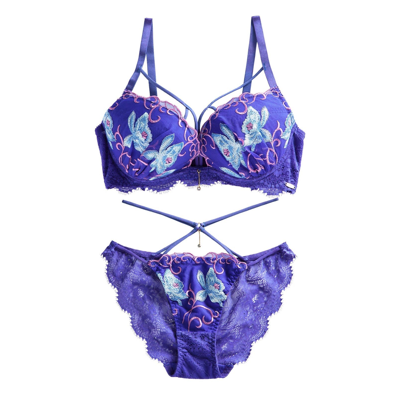 【Rちゃんプロデュース/LEMURA】IRIS Lingerie -フルバックセット-