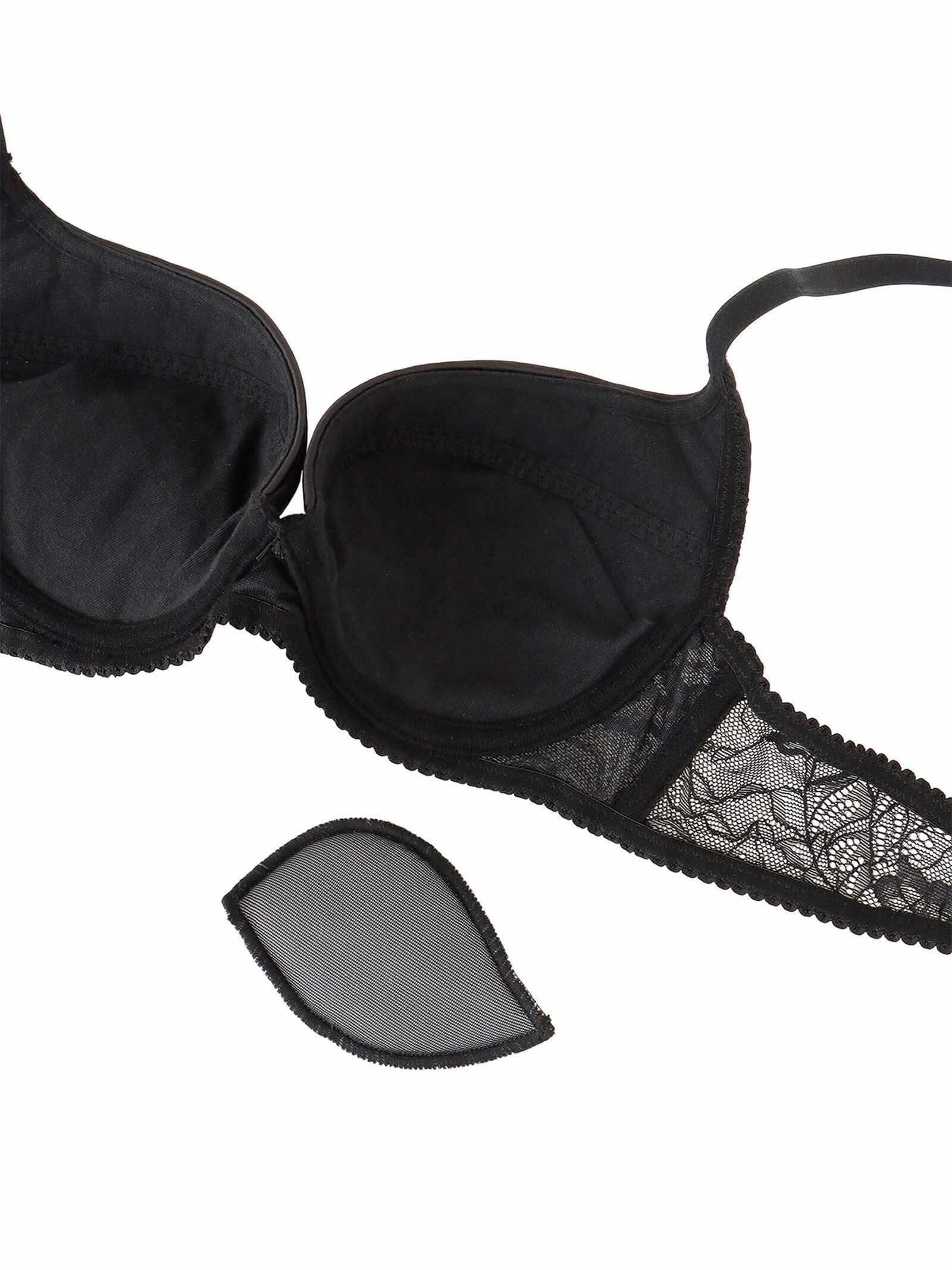 【LEMURA】Satin chemicalmotif Lingerie -Tバックセット- - 【公式】247Lingerie