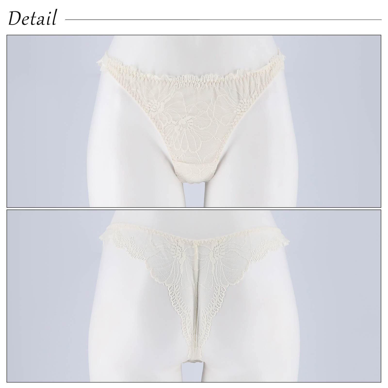 【吉木千沙都(ちぃぽぽ)プロデュース/lunangelina】Dreamy lace T-back