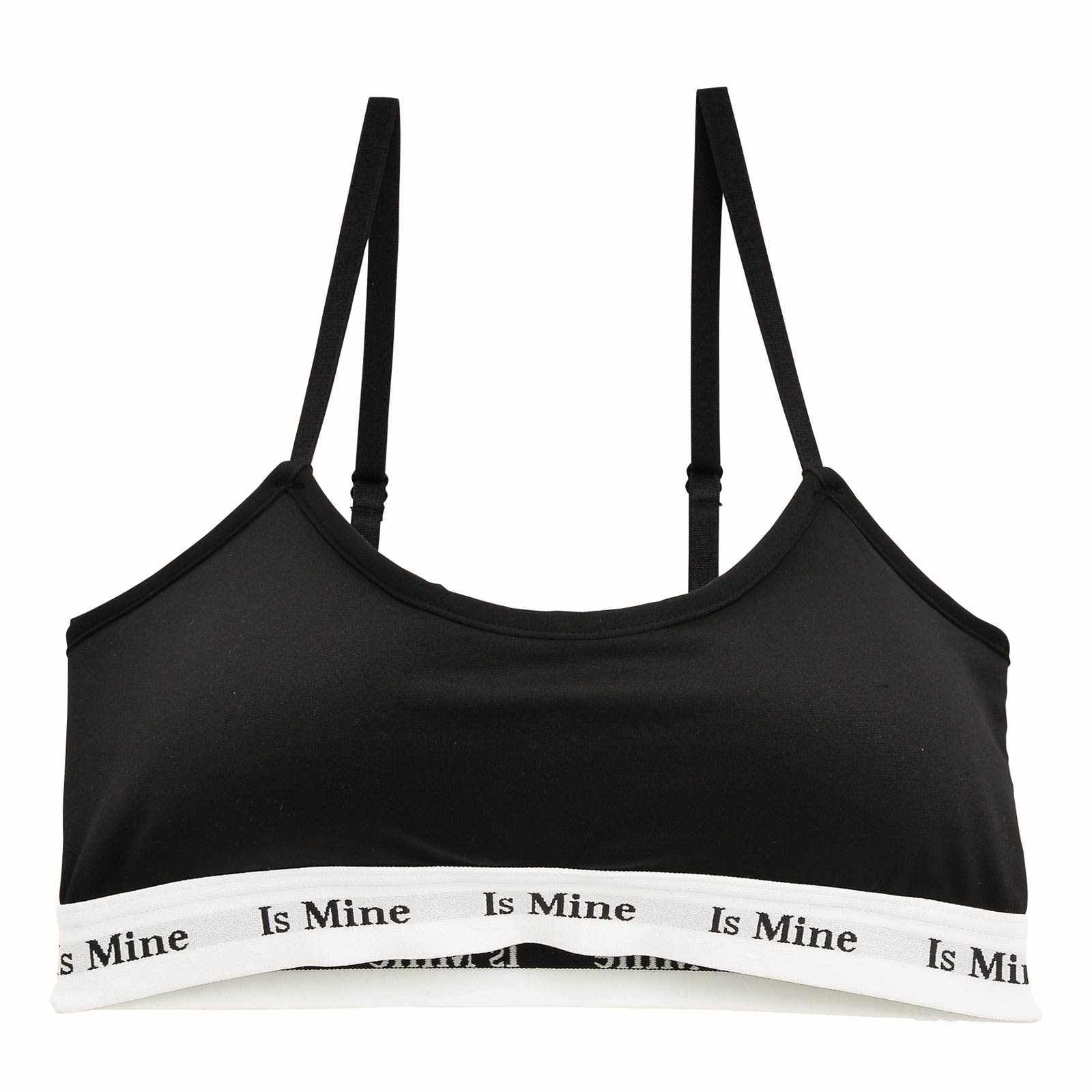 【IsMine】Casual tape Brassiere / Black - 【公式】247Lingerie