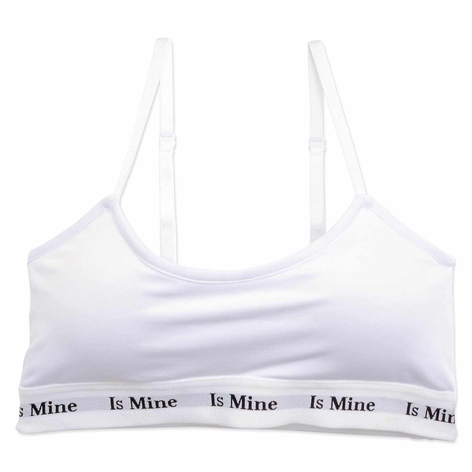 【IsMine】Casual tape Brassiere / White