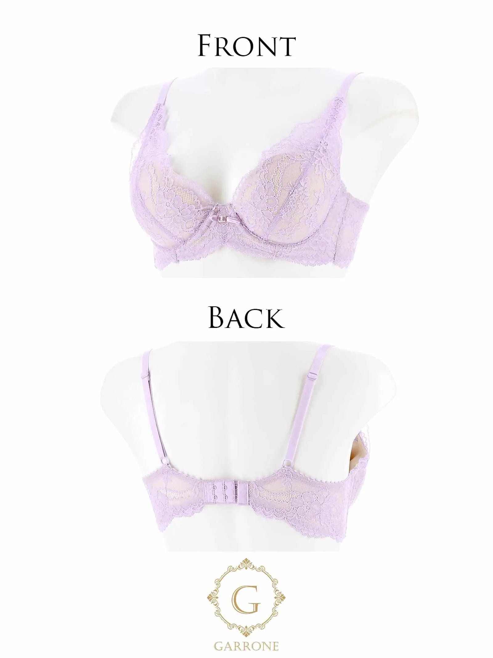 【ダレノガレ明美プロデュース/GARRONE】Ballerina Lace Bra バレリーナレースブラ - 【公式】247Lingerie