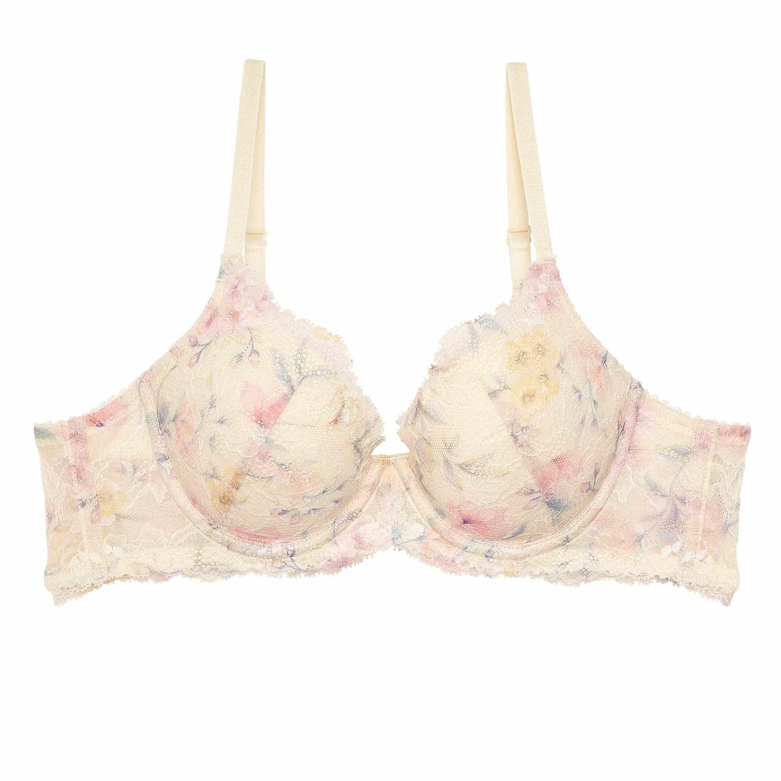【ダレノガレ明美プロデュース/GARRONE】Flower Crown Print Bra フラワークラウンプリントブラ