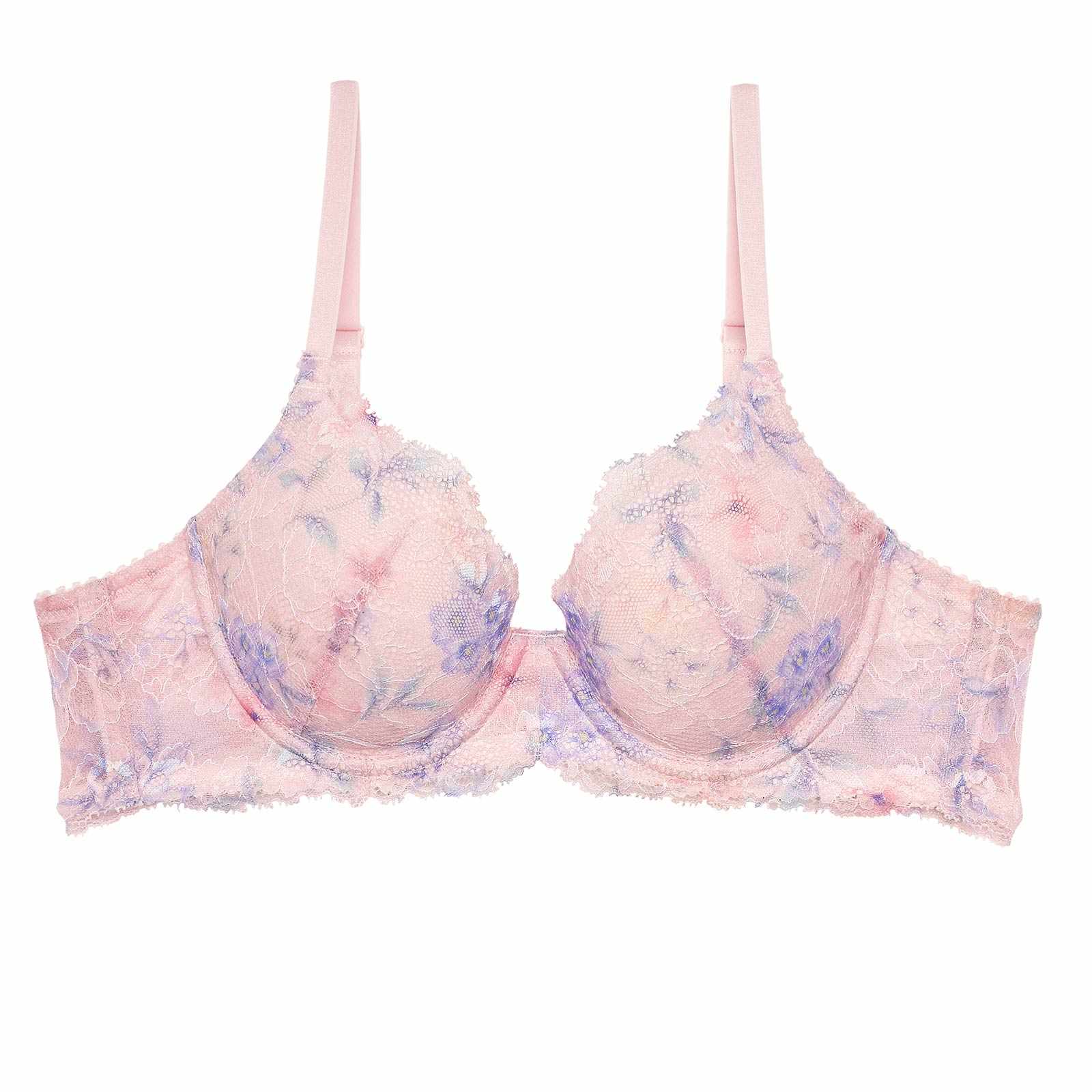 【ダレノガレ明美プロデュース/GARRONE】Flower Crown Print Bra フラワークラウンプリントブラ