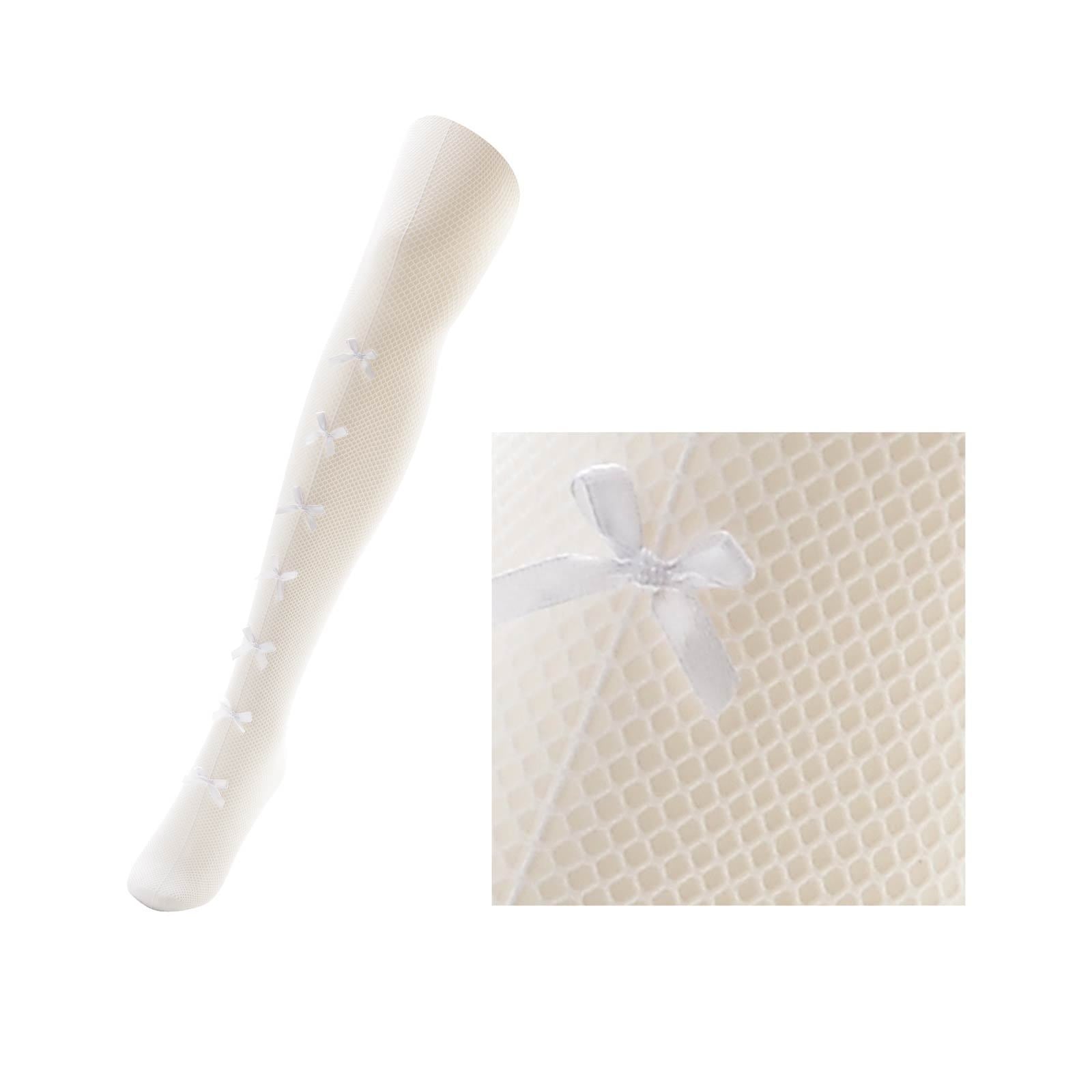 シアーレッグリボンストッキング