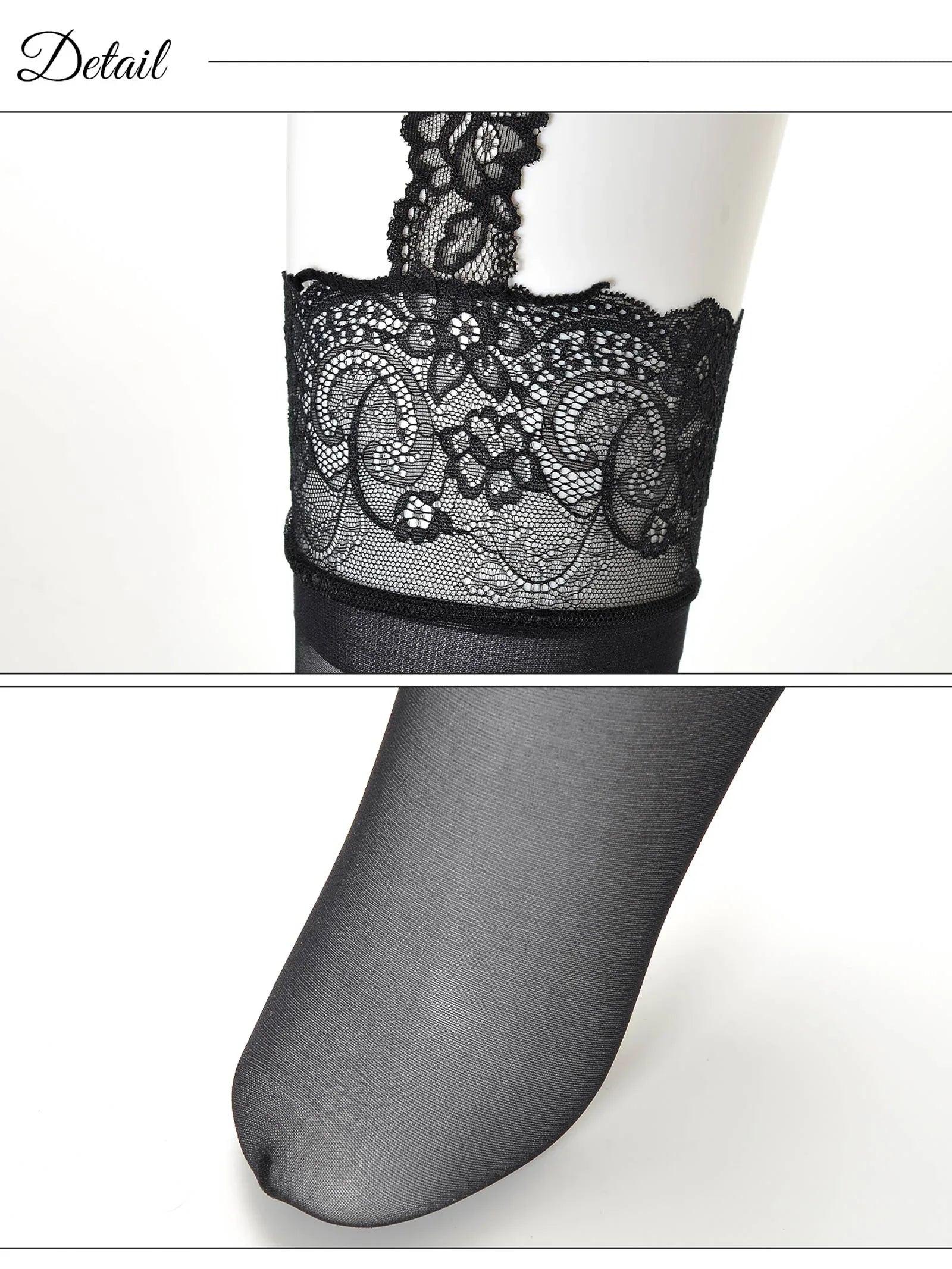 1/20再販!Lacyガールガーターニーハイストッキング - 【公式】247Lingerie