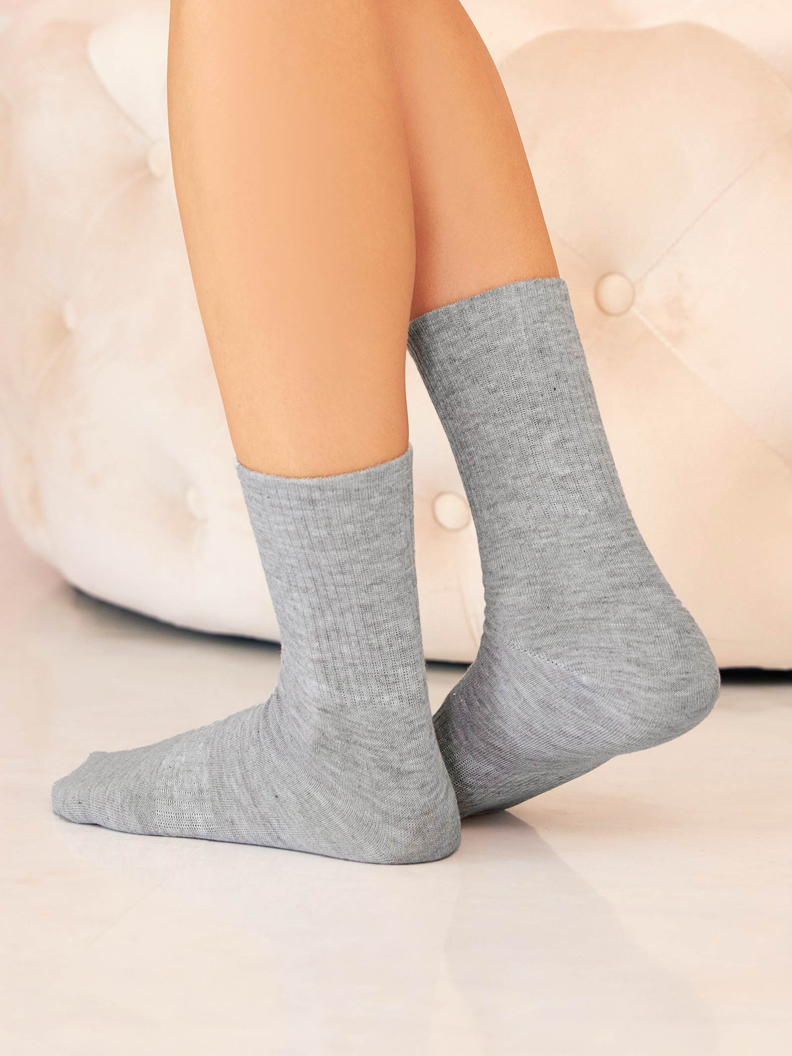 11/15新作!ワンカラーリブソックス