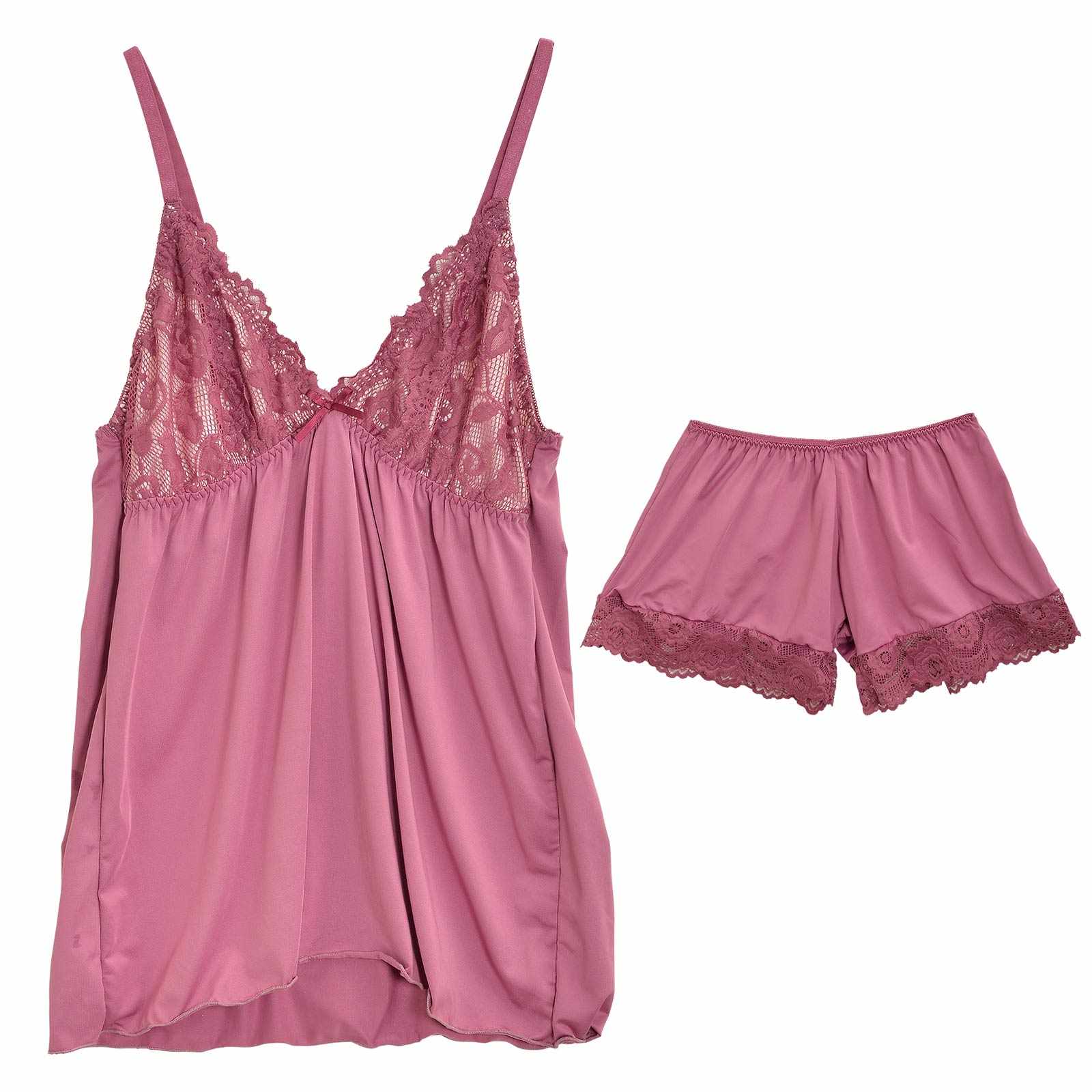 シャルマンシアーローズキャミソール&タップパンツ