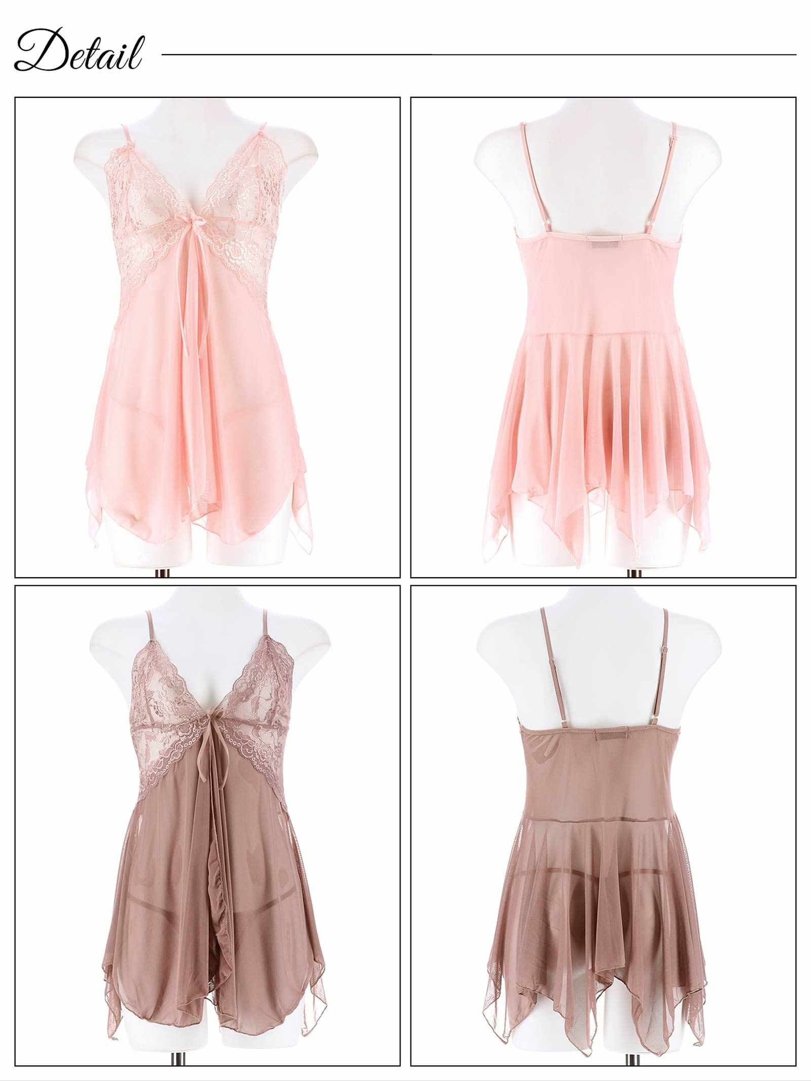 12/29新作!シアーブルームリボンベビードール