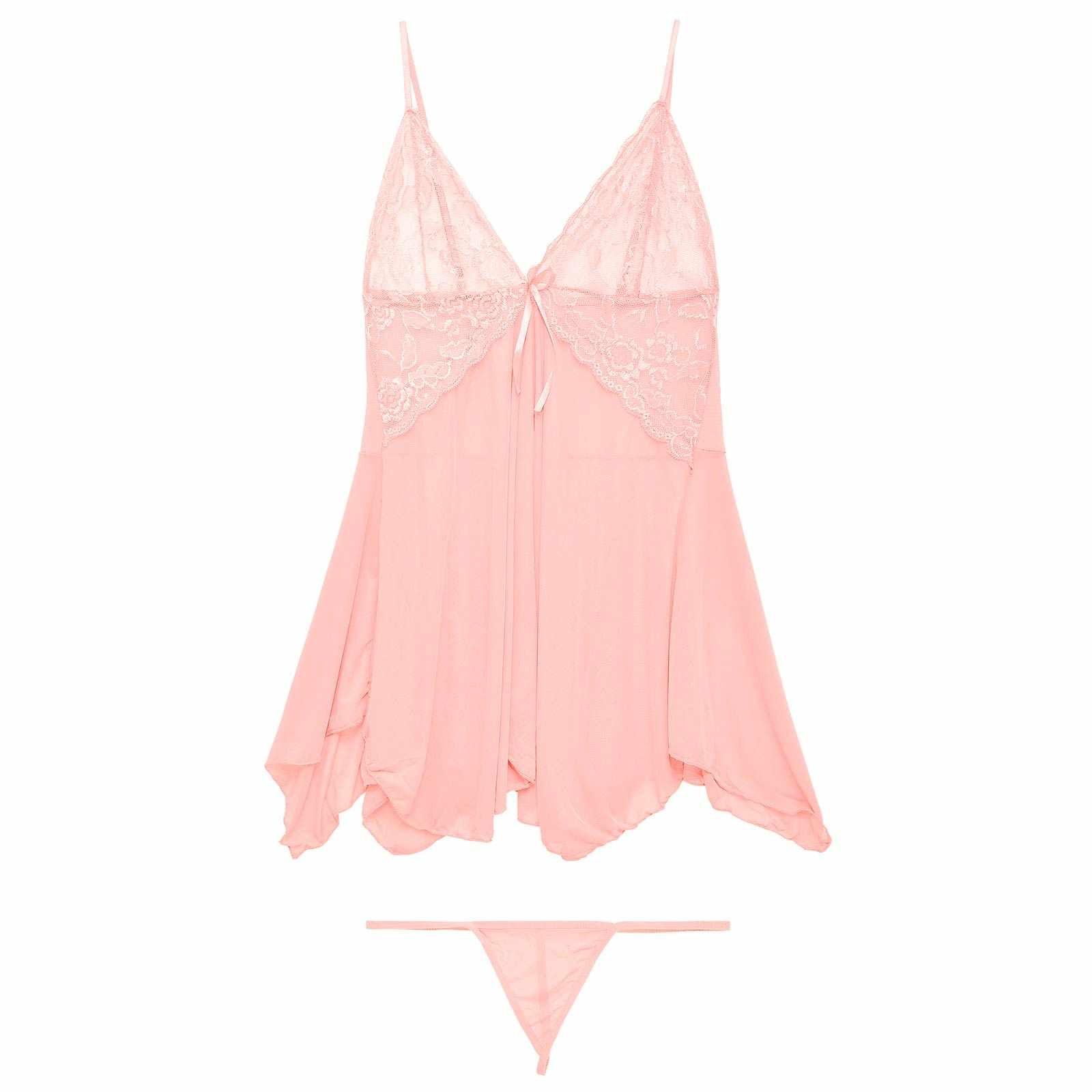 シアーブルームリボンベビードール