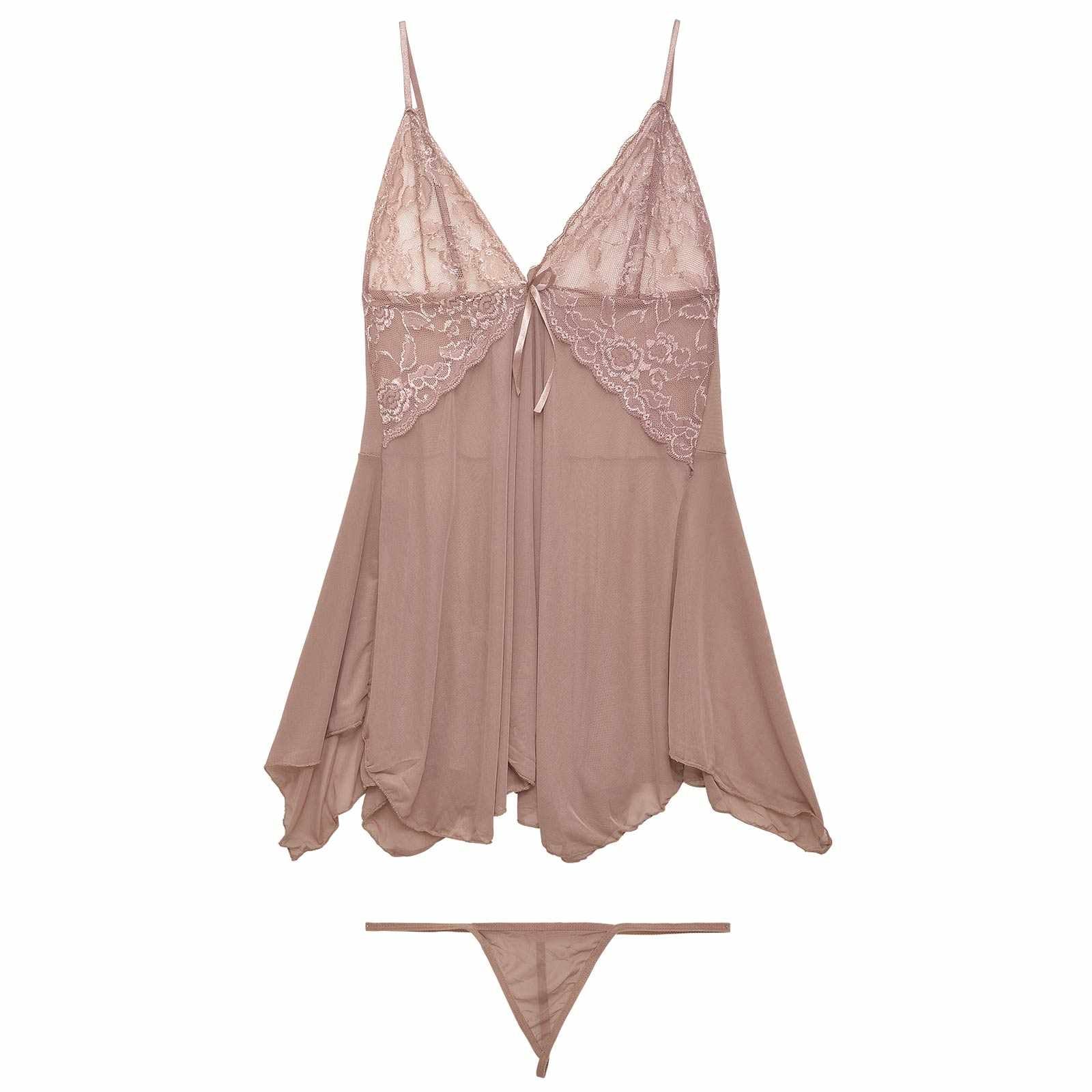 シアーブルームリボンベビードール