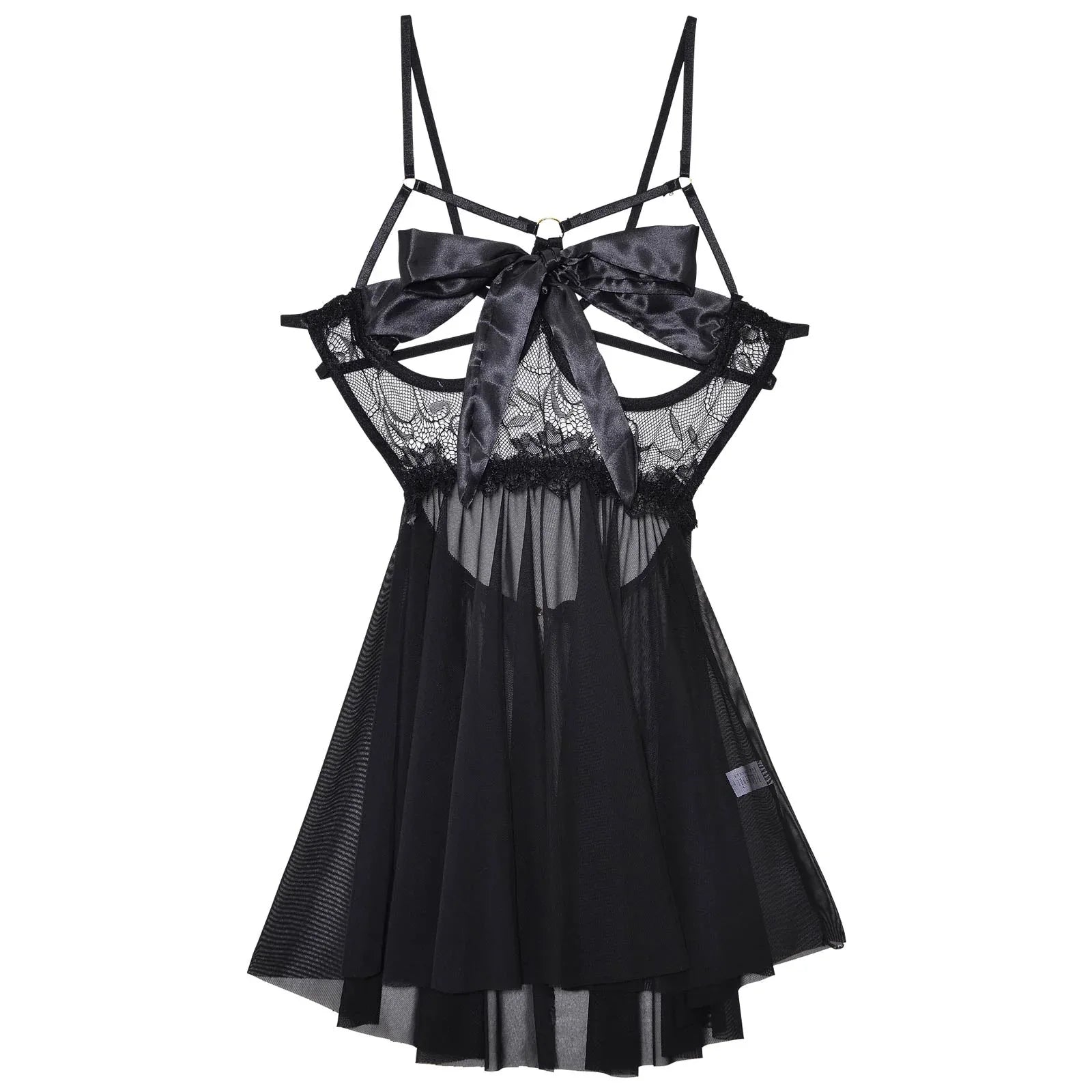 2/25再販!センシュアルレースコードリボンベビードール - 【公式】247Lingerie