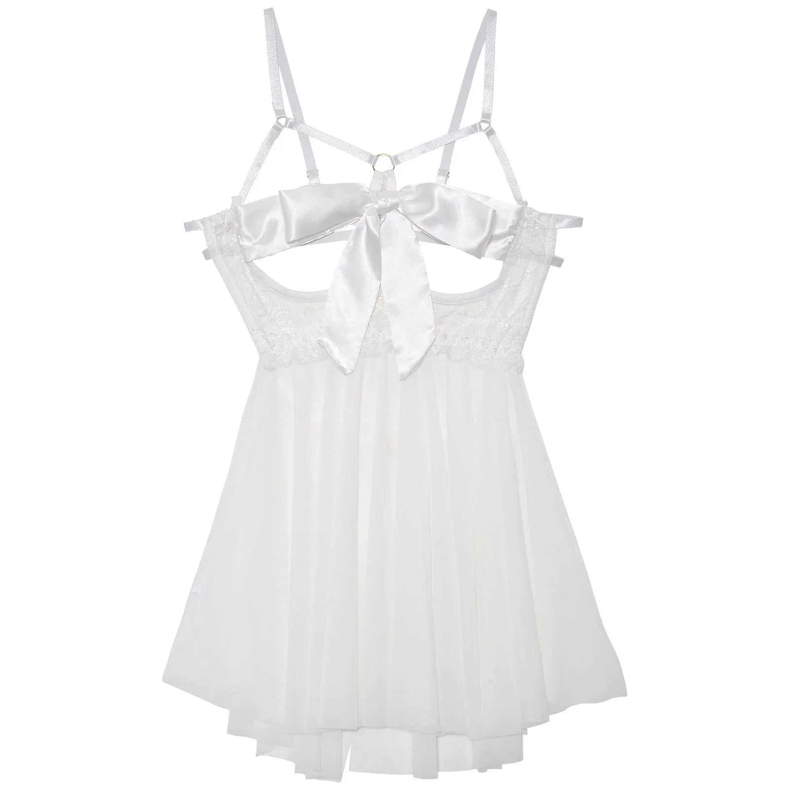 2/25再販!センシュアルレースコードリボンベビードール - 【公式】247Lingerie