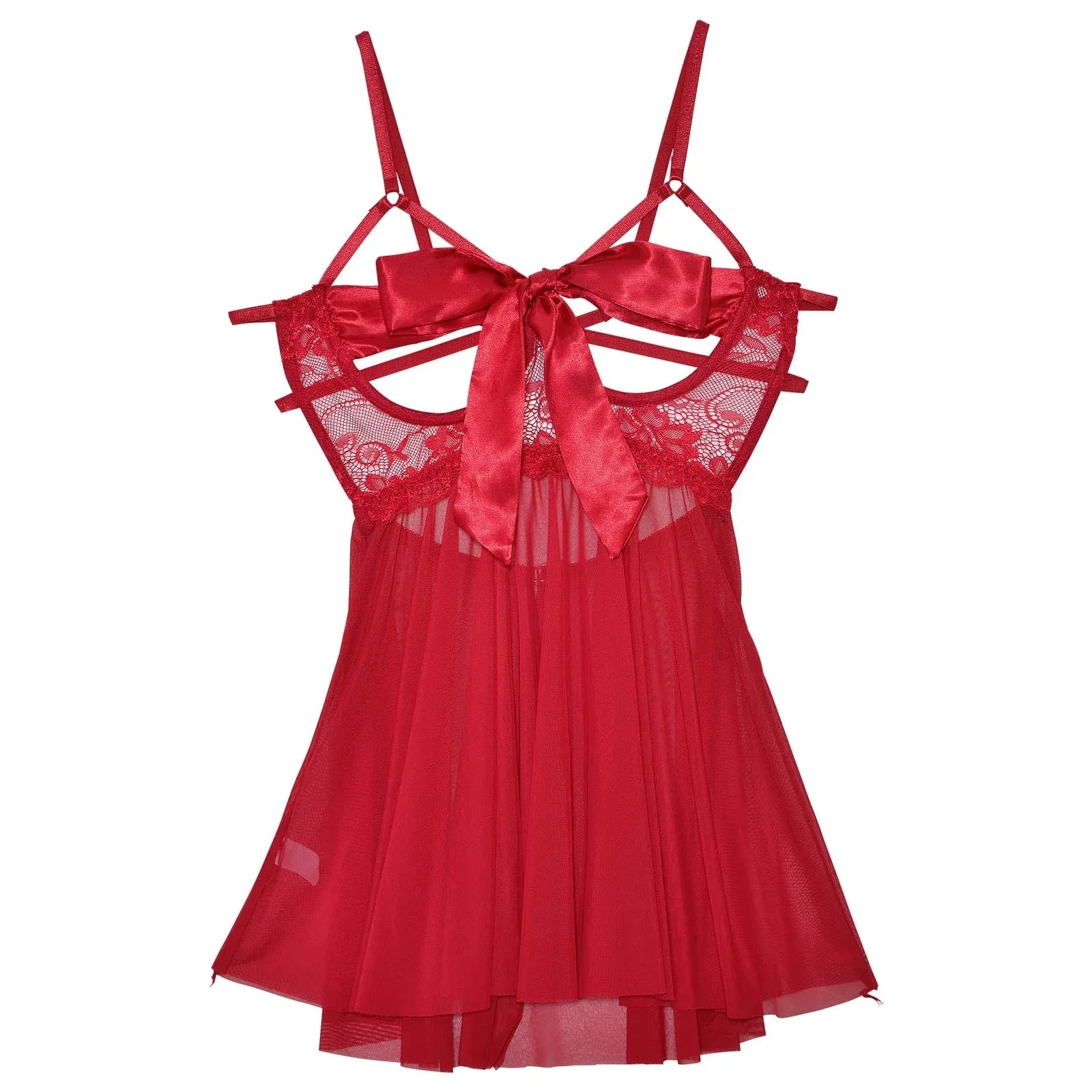 2/25再販!センシュアルレースコードリボンベビードール - 【公式】247Lingerie