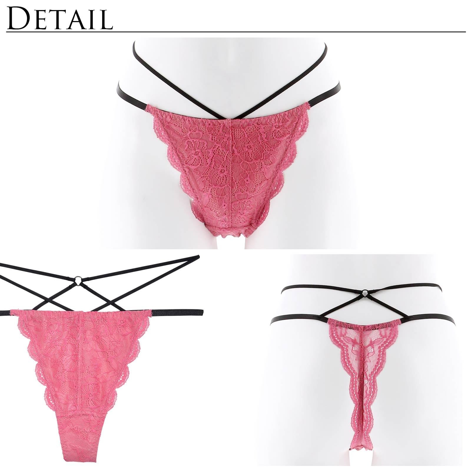 【明日花キララ着用/WhipBunny】Lacy String Bra&T-back レーシィストリングブラ&Tバック