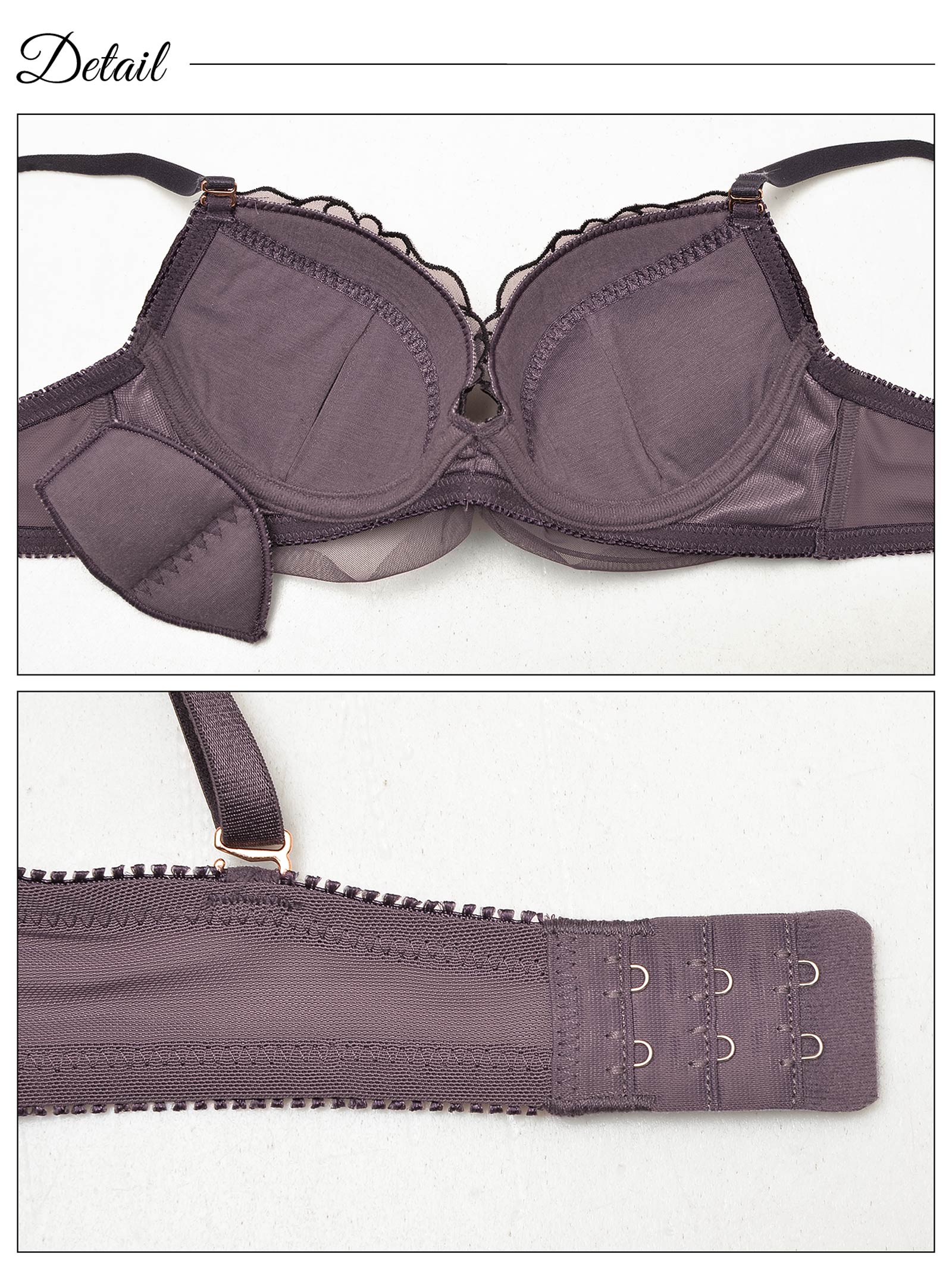 1/24新作!クラシックフィオーレチュールブラジャー&フルバックショーツ