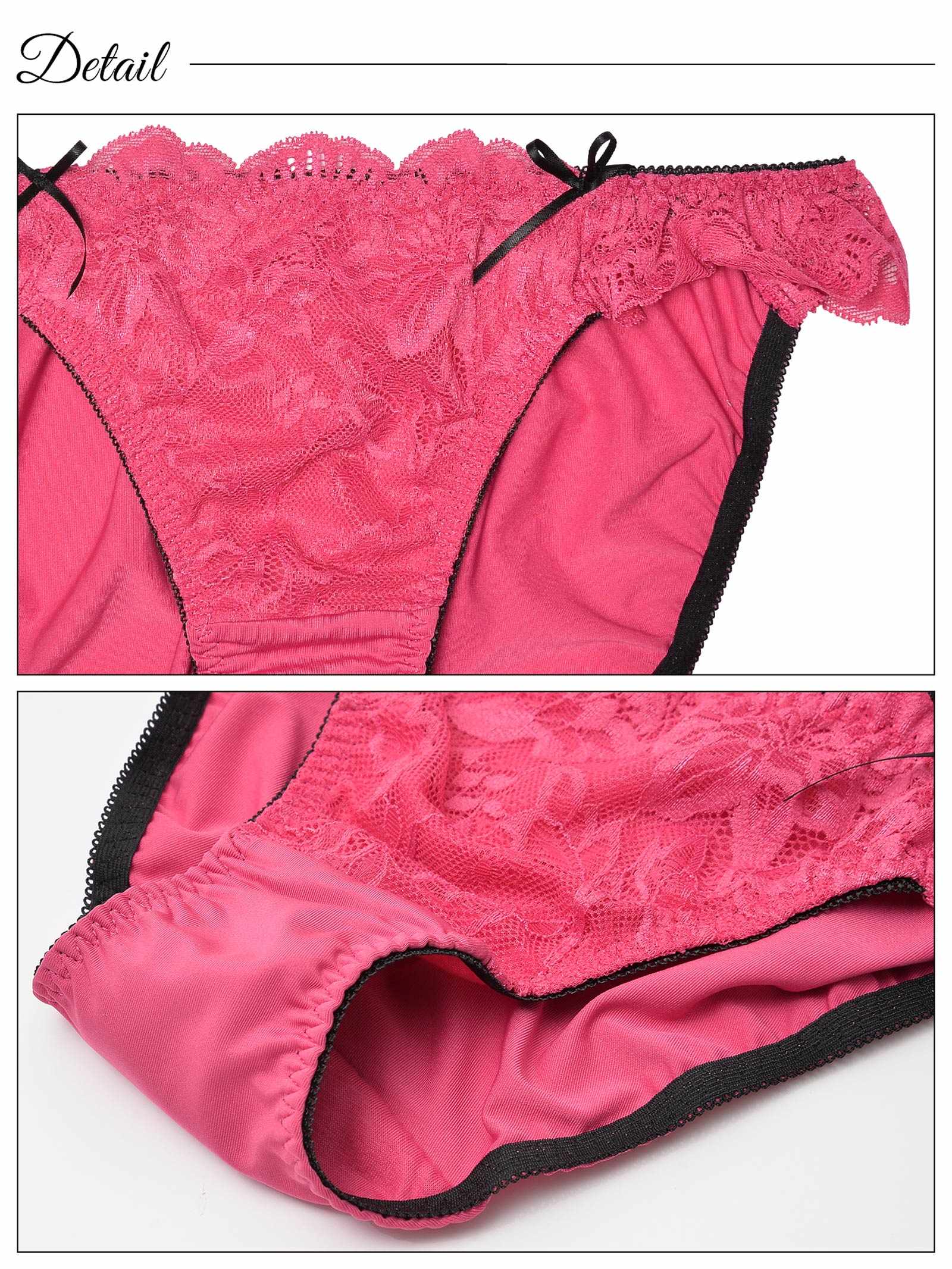 2/5新作!レーシィハートリングコードブラジャー&フルバックショーツ