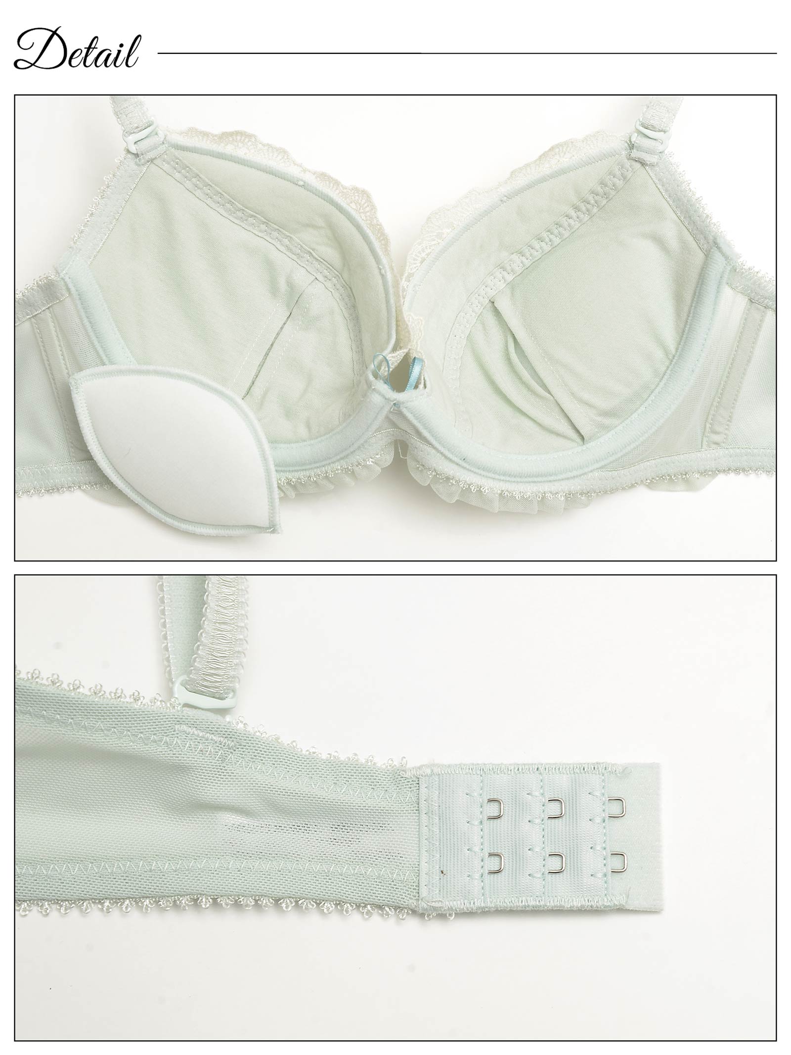 12/22新作!シャイニーピュアフラワーブラジャー&フルバックショーツ