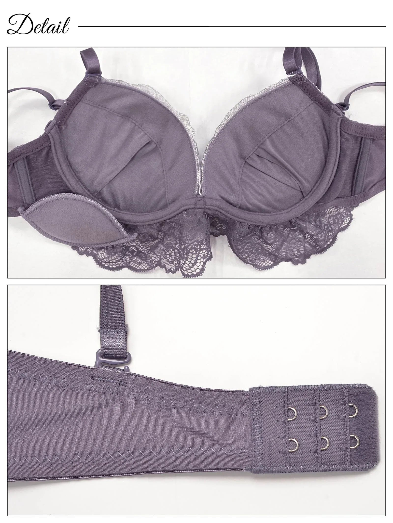 1/8再販!【三上悠亜着用】ロイヤルレースレイヤードブラジャー&サイド紐Tバックショーツ - 【公式】247Lingerie