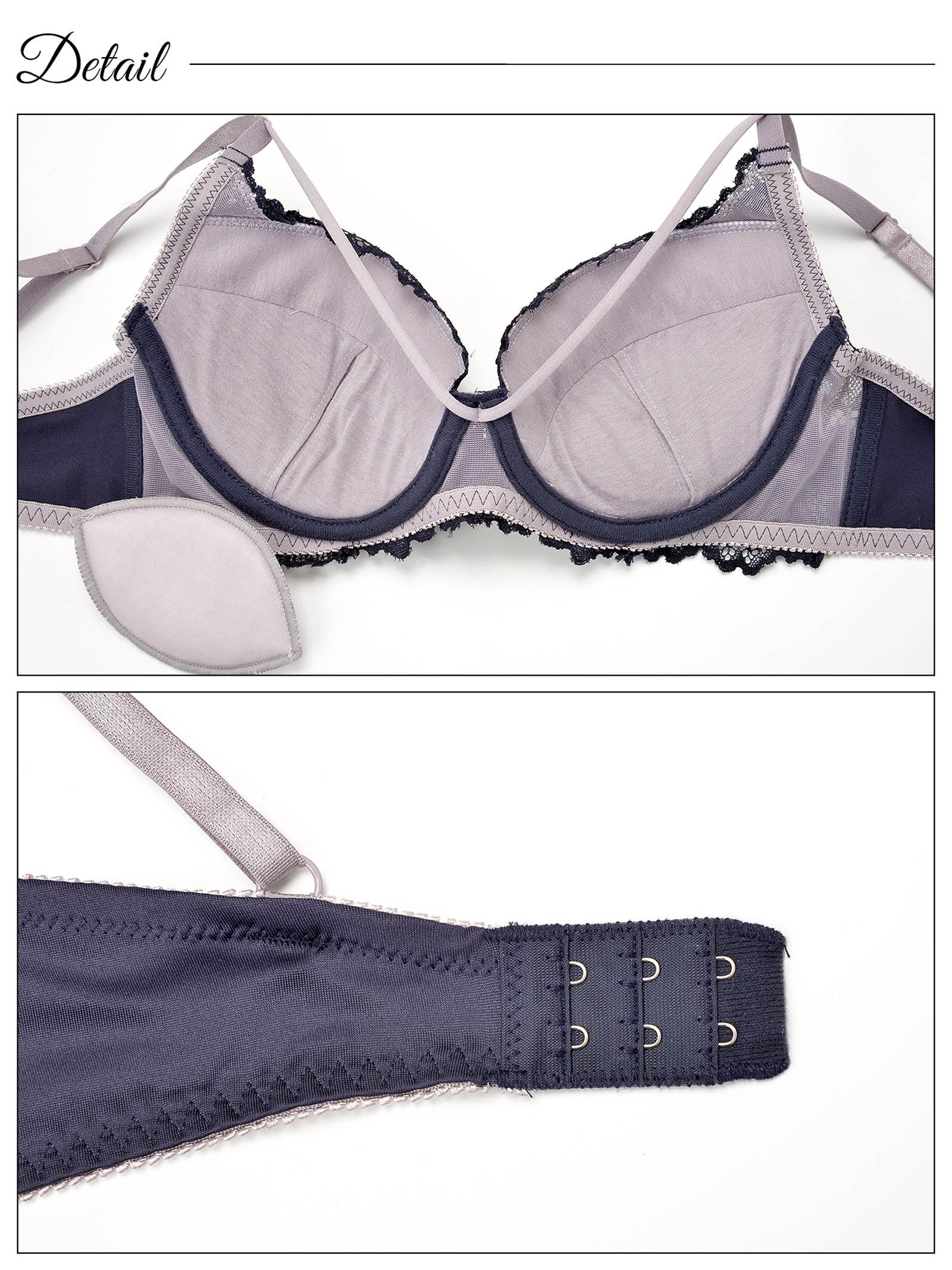 1/24再販!【三上悠亜着用】ヌーディコードレースブラジャー&サイド紐フルバックショーツ - 【公式】247Lingerie