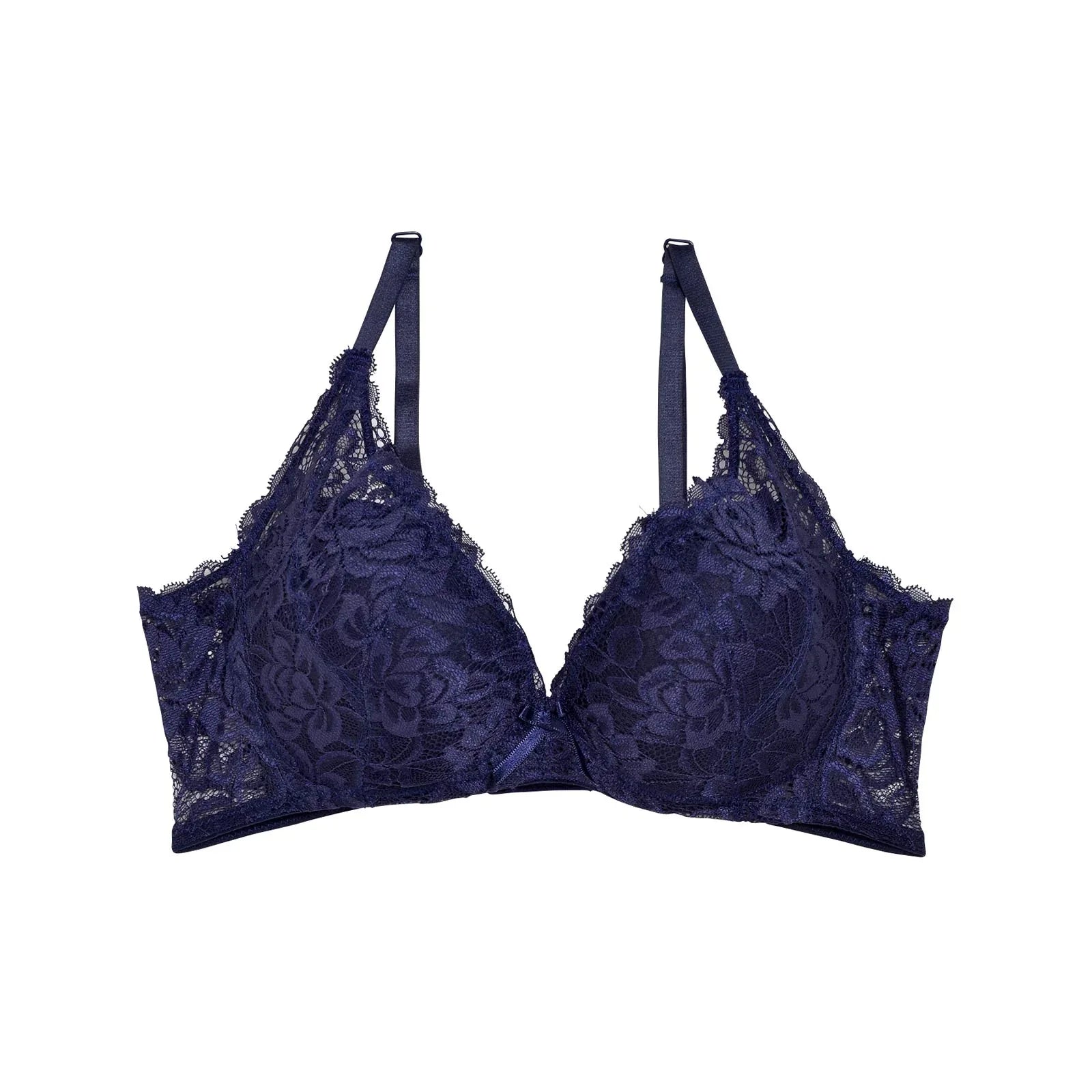 【ノンワイヤー】クラシックカラーx総レースブラジャー単品 - 【公式】247Lingerie