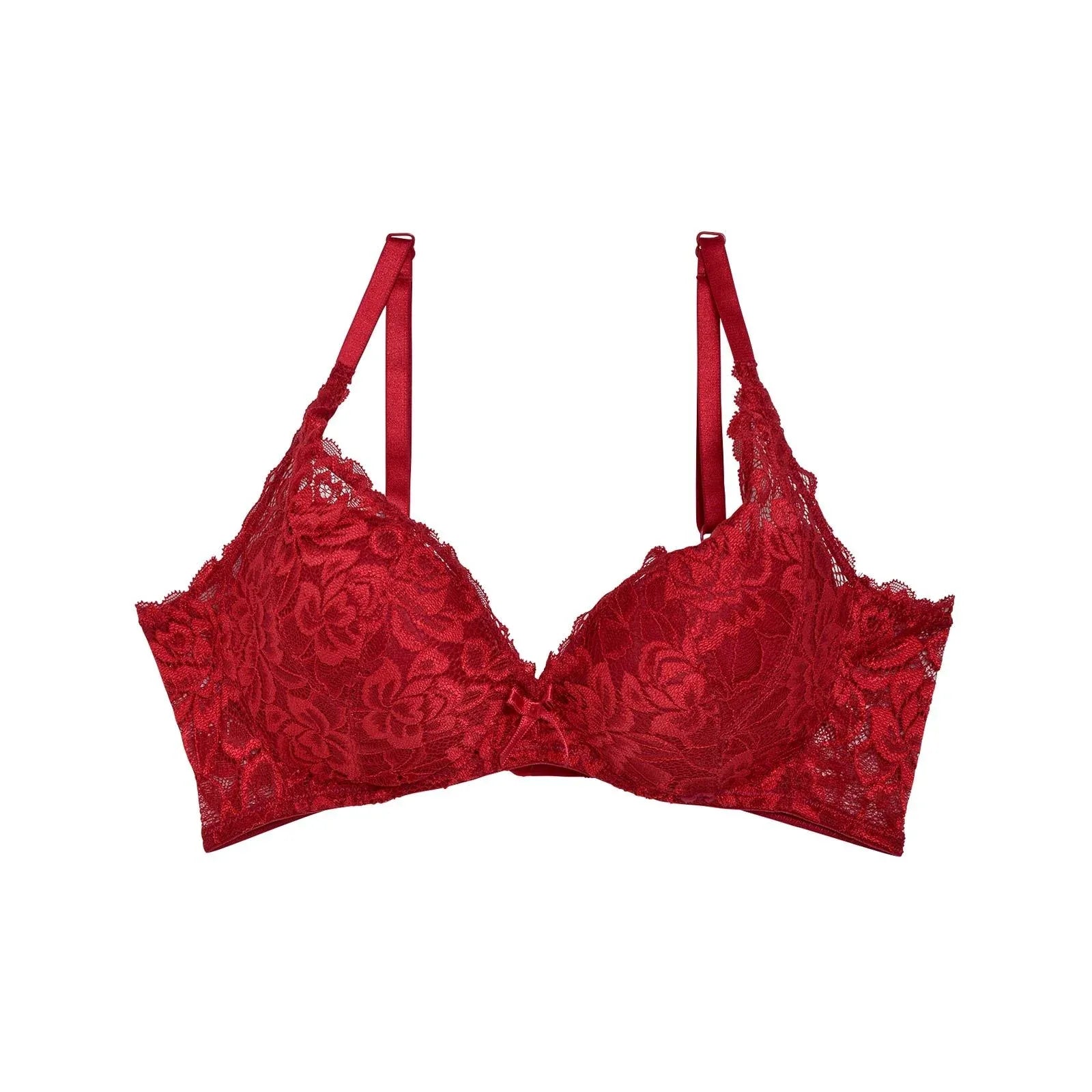 【ノンワイヤー】クラシックカラーx総レースブラジャー単品 - 【公式】247Lingerie