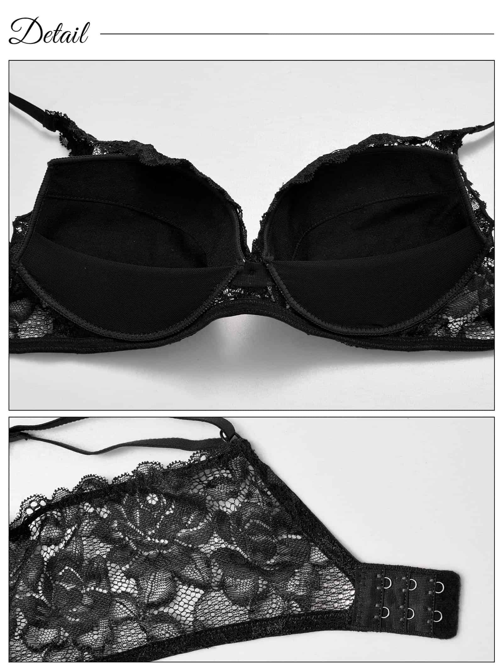 【ノンワイヤー】クラシックカラーx総レースブラジャー単品 - 【公式】247Lingerie