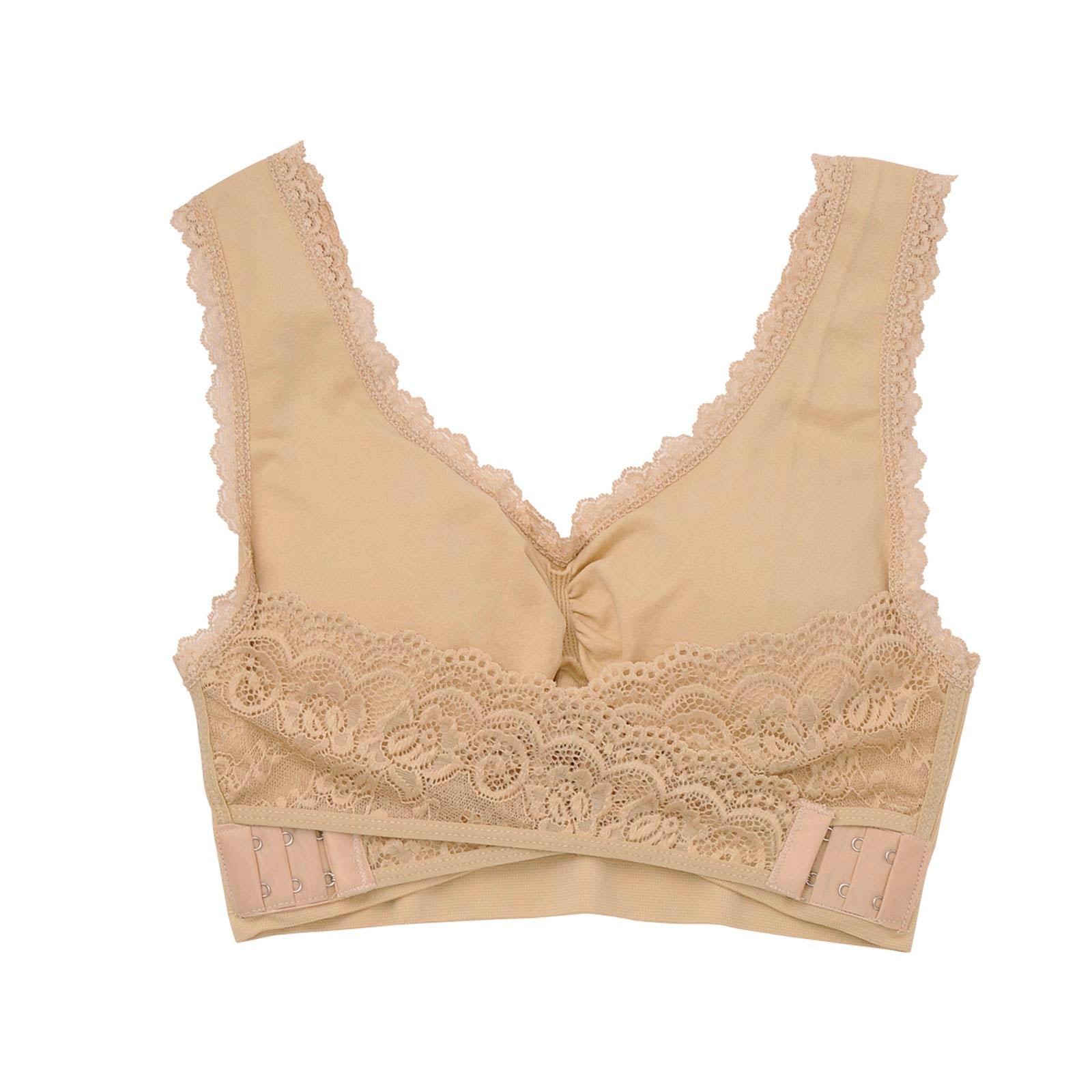 選べる8色!クロスストラップベルト付きナイトブラジャー単品