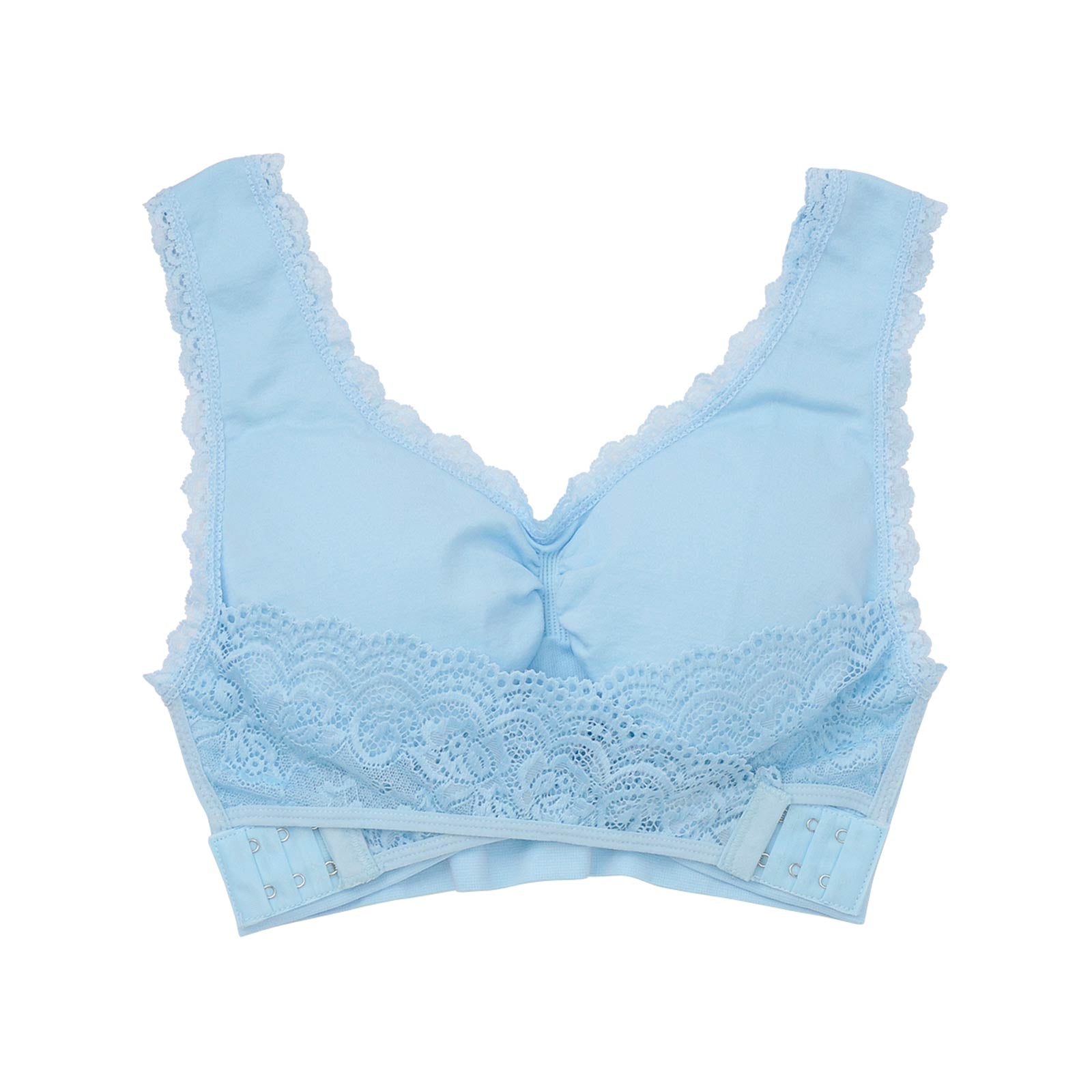 選べる8色!クロスストラップベルト付きナイトブラジャー単品