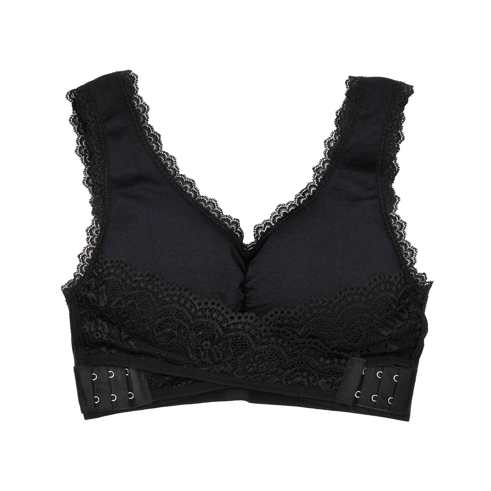 選べる8色!クロスストラップベルト付きナイトブラジャー単品