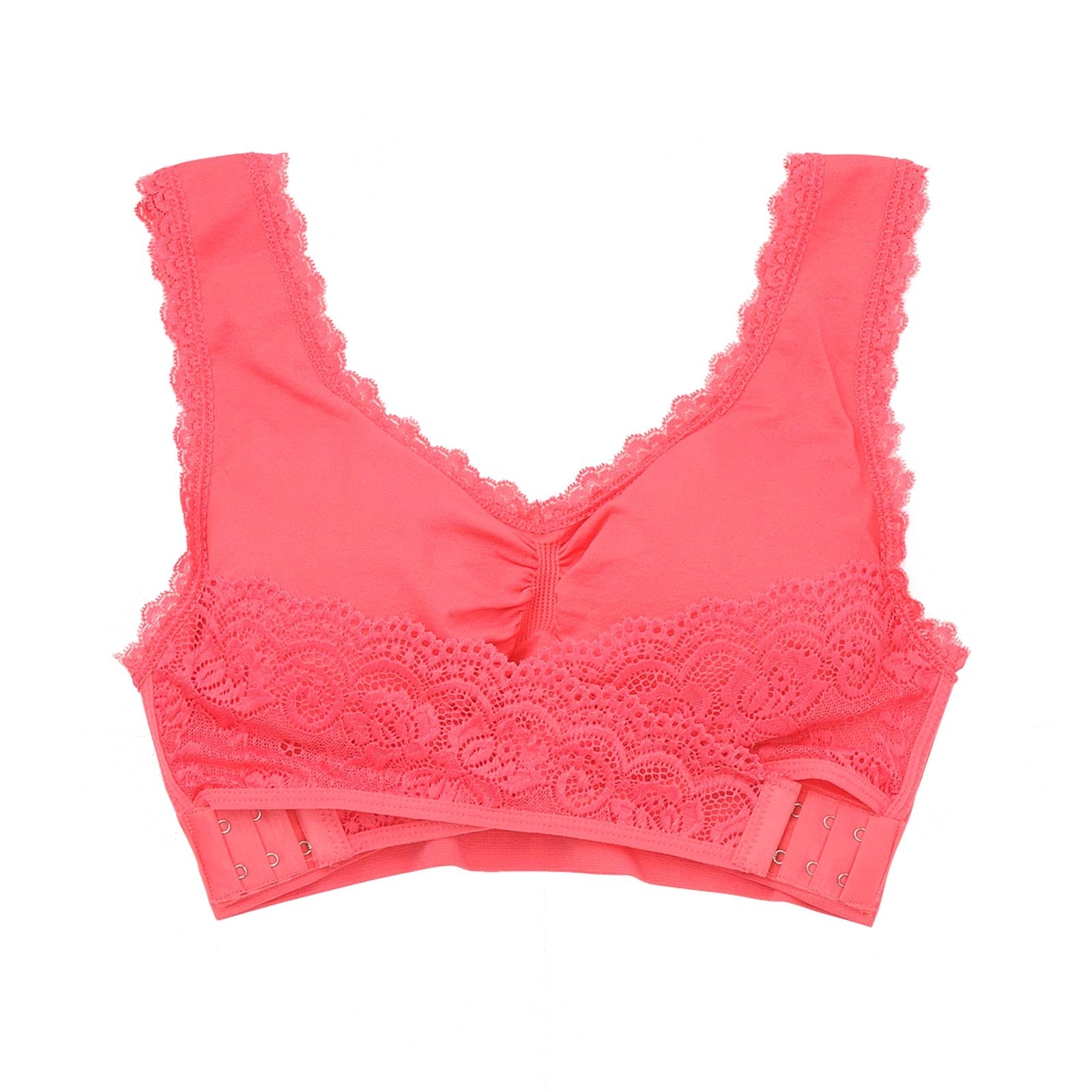 選べる8色!クロスストラップベルト付きナイトブラジャー単品