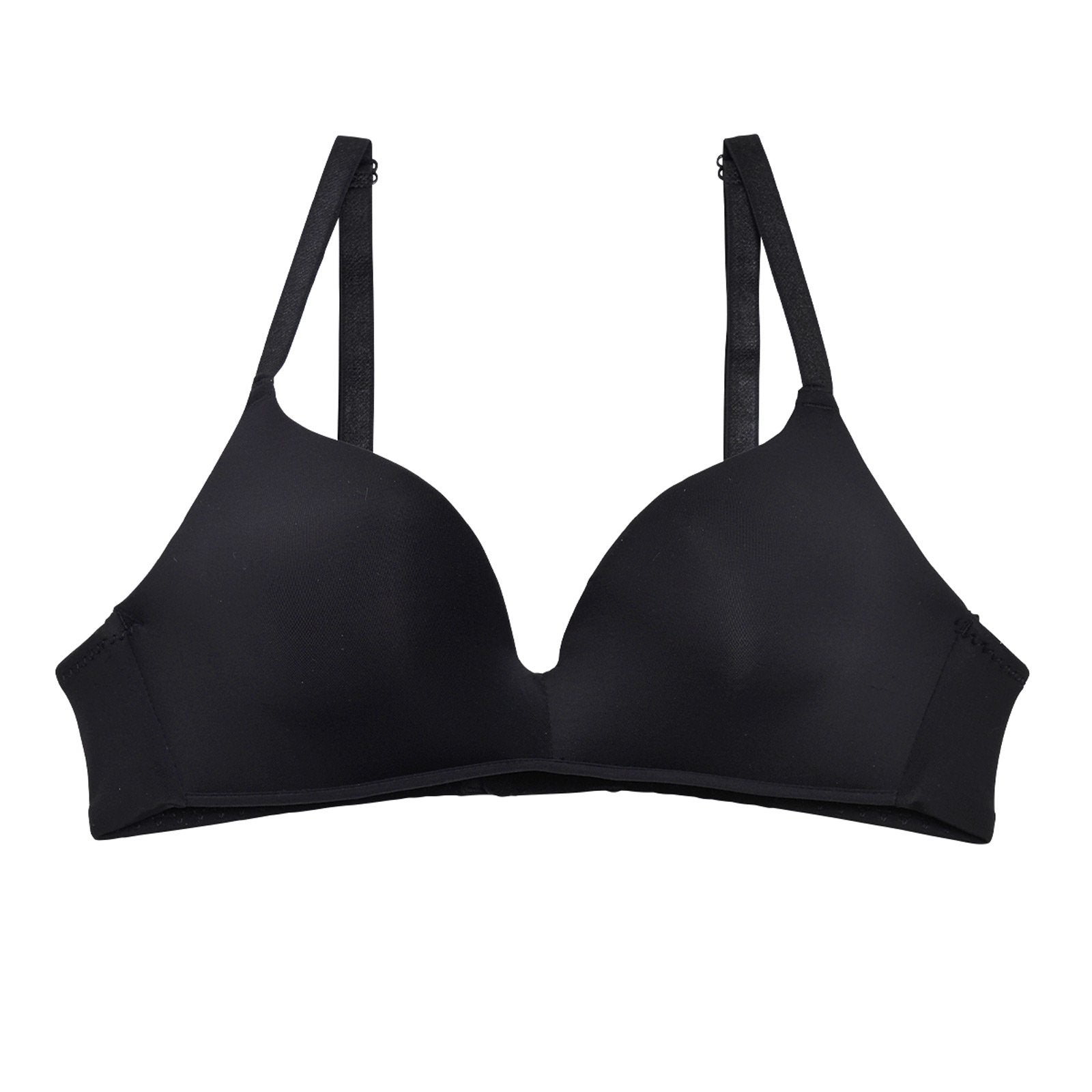 【三上悠亜ちゃん着用】【ノンワイヤー】シンプルデザインシームレスブラジャー単品