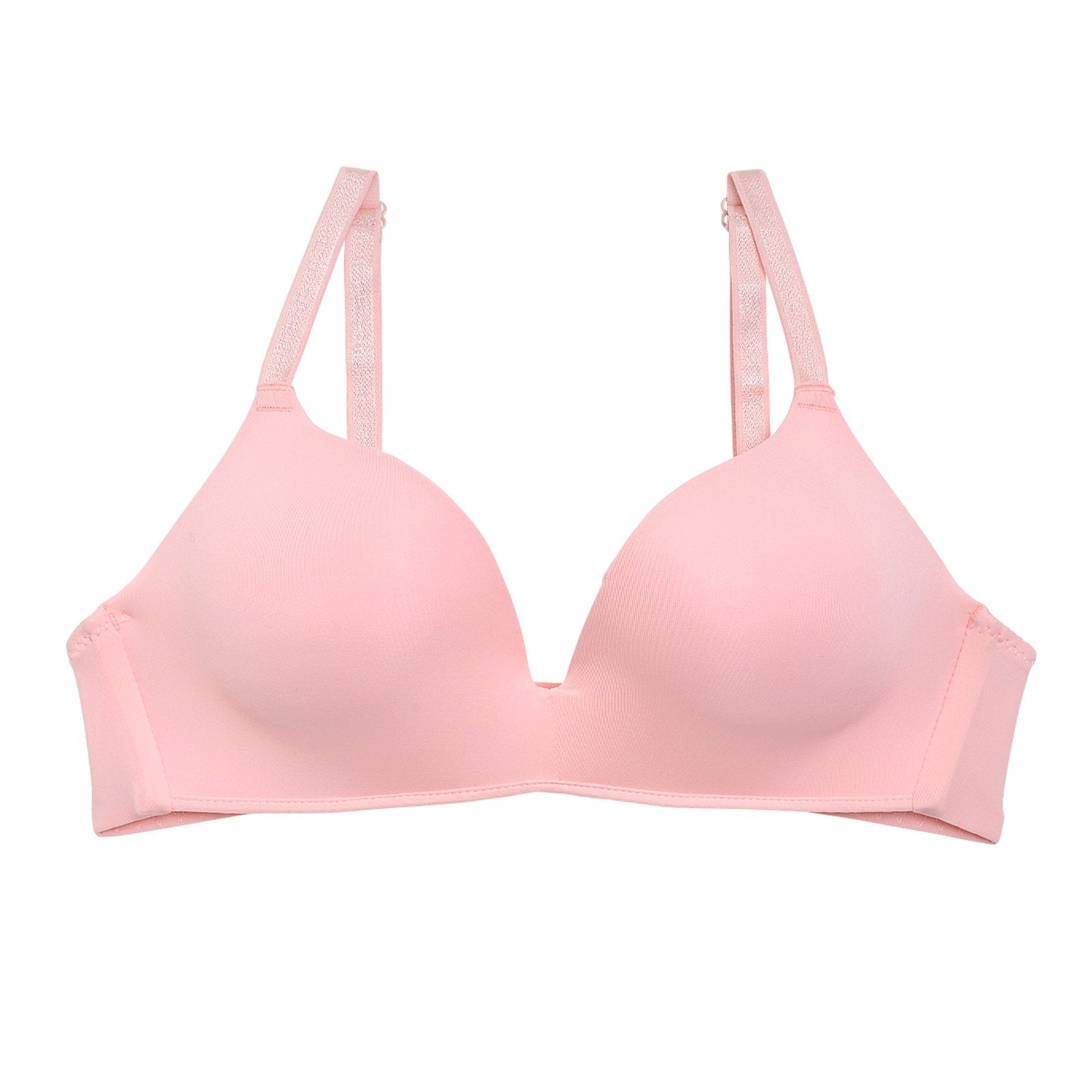 【三上悠亜ちゃん着用】【ノンワイヤー】シンプルデザインシームレスブラジャー単品