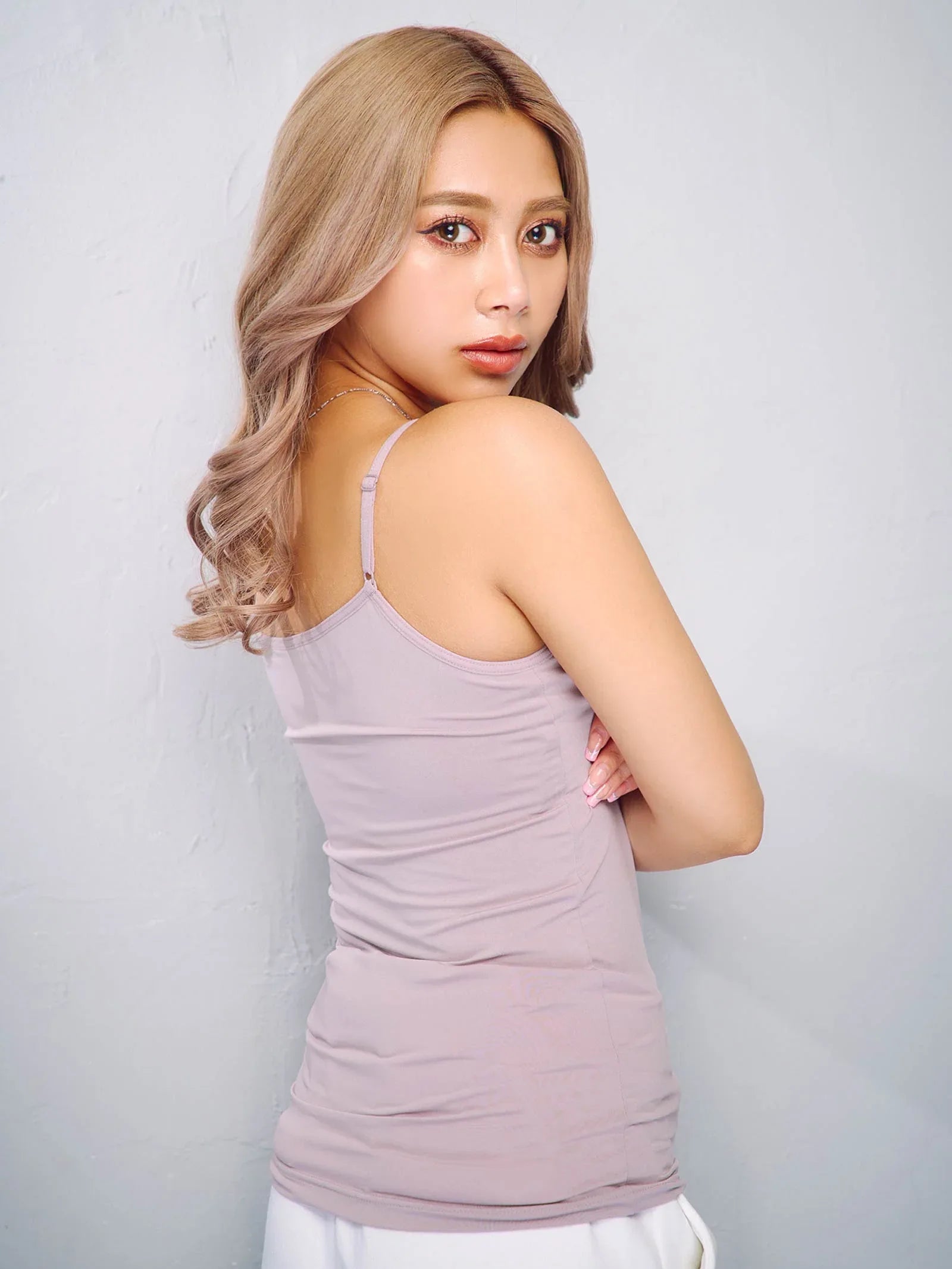 ワンカラースムースカップ付きキャミソール - 【公式】247Lingerie