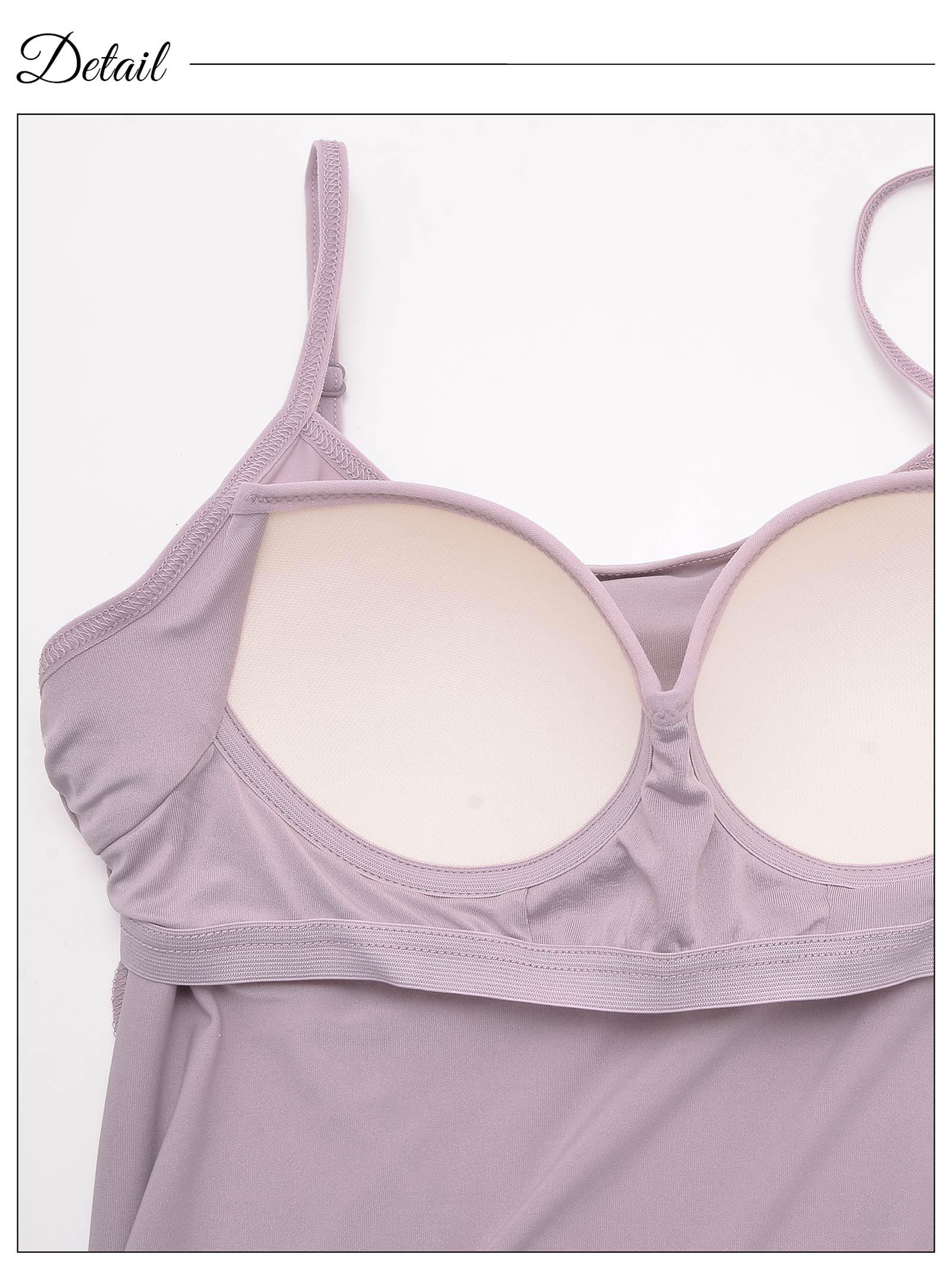 ワンカラースムースカップ付きキャミソール - 【公式】247Lingerie