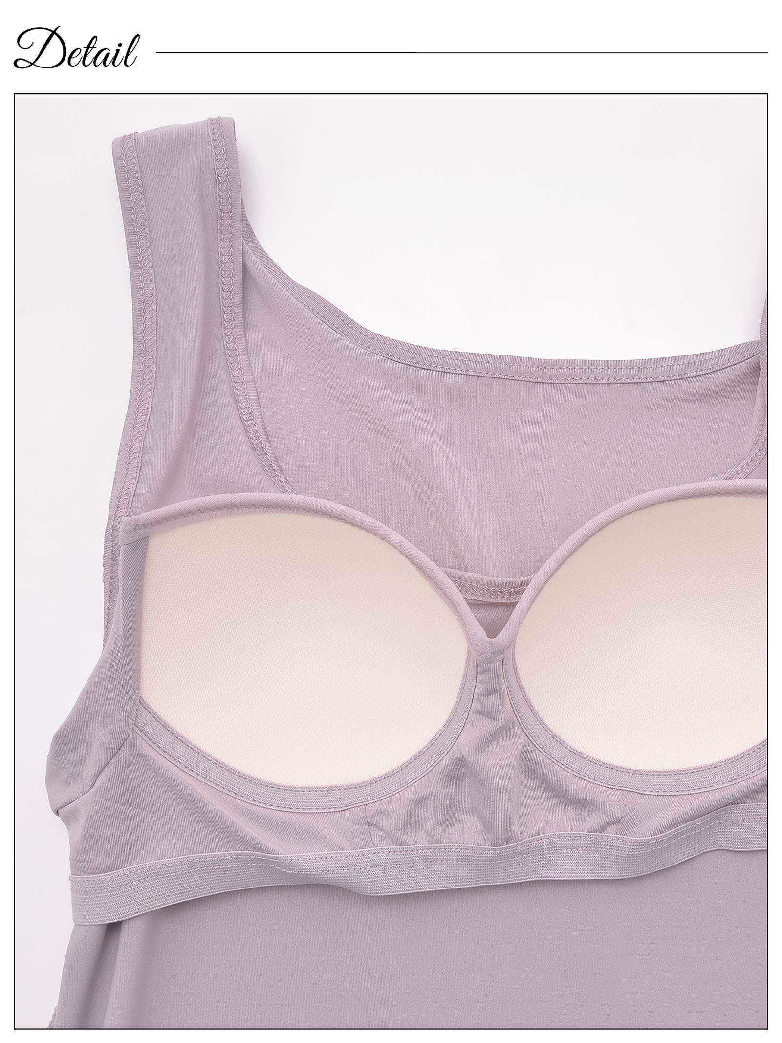 ワンカラースムースカップ付きタンクトップ - 【公式】247Lingerie